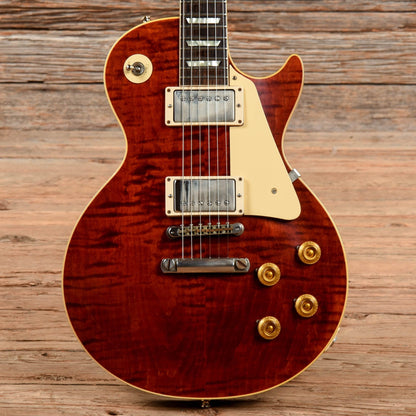 Gibson Custom Shop 1958 Les Paul Standard Plain Top Reissue "CME Spec" Viking Red Electric Guitars / Solid Body
