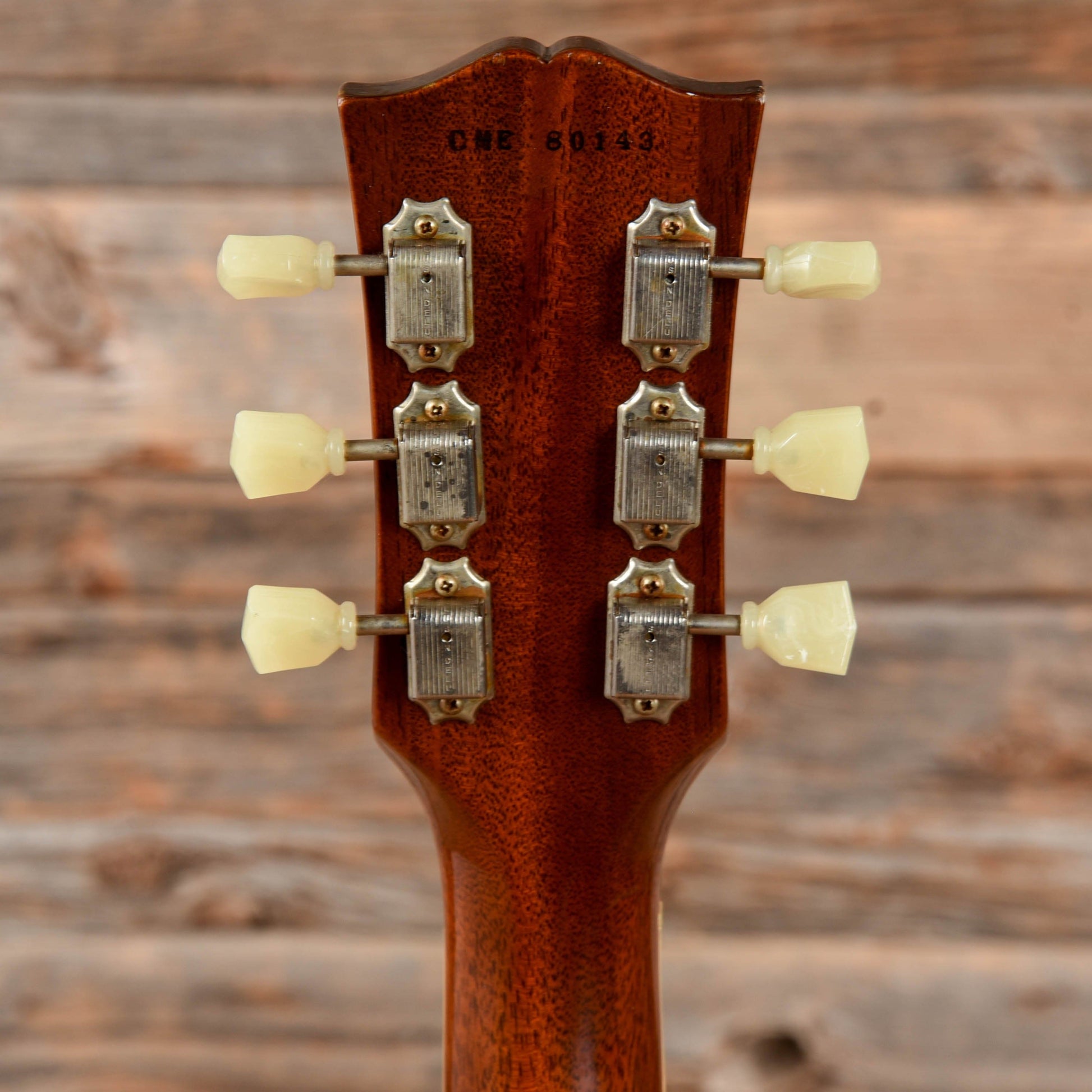 Gibson Custom Shop 1958 Les Paul Standard Plain Top Reissue "CME Spec" Viking Red Electric Guitars / Solid Body