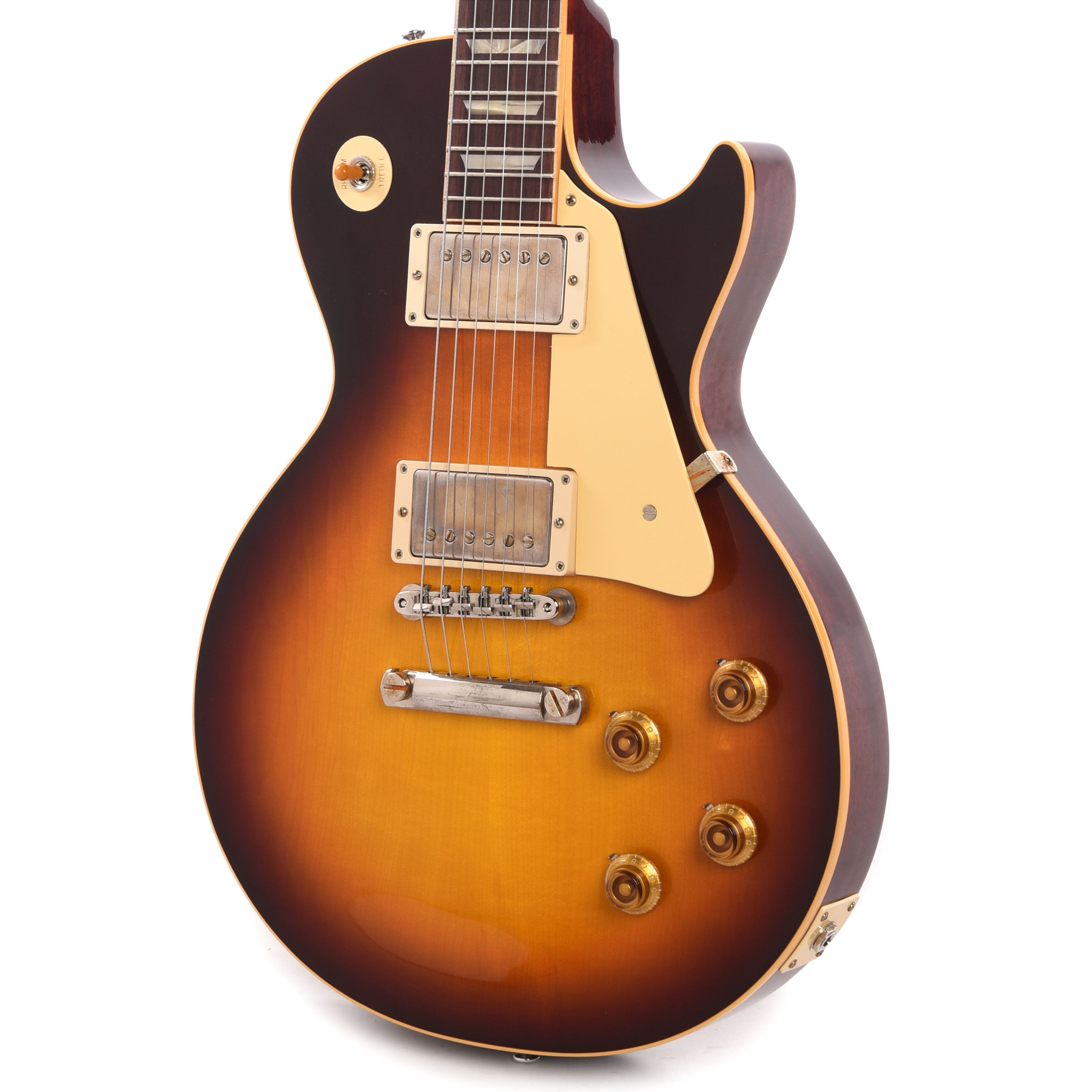 Gibson Custom Shop 1958 Les Paul Standard Reissue Bourbon Burst VOS Electric Guitars / Solid Body