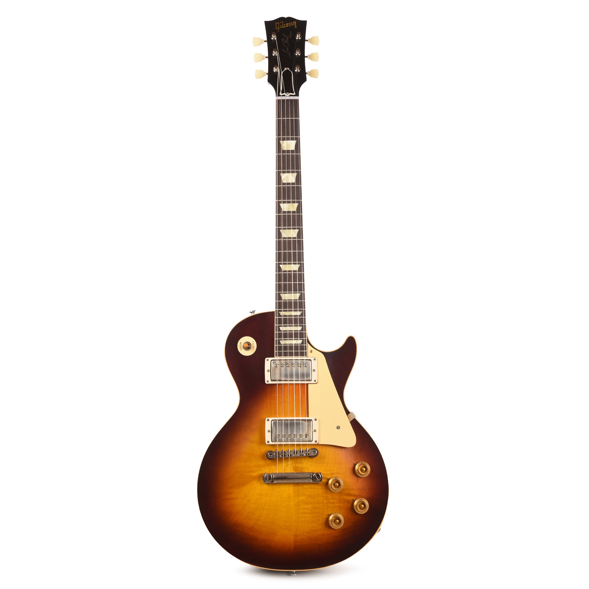 Gibson Custom Shop 1958 Les Paul Standard Reissue Bourbon Burst VOS Electric Guitars / Solid Body