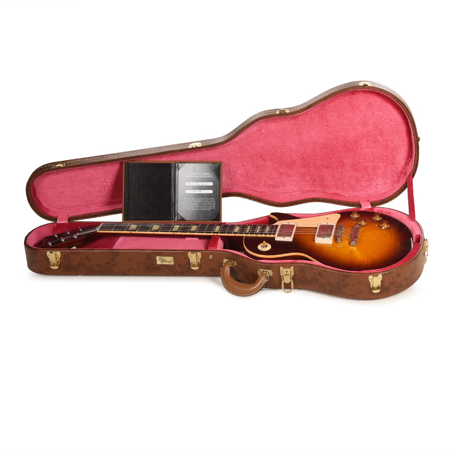 Gibson Custom Shop 1958 Les Paul Standard Reissue Bourbon Burst VOS Electric Guitars / Solid Body