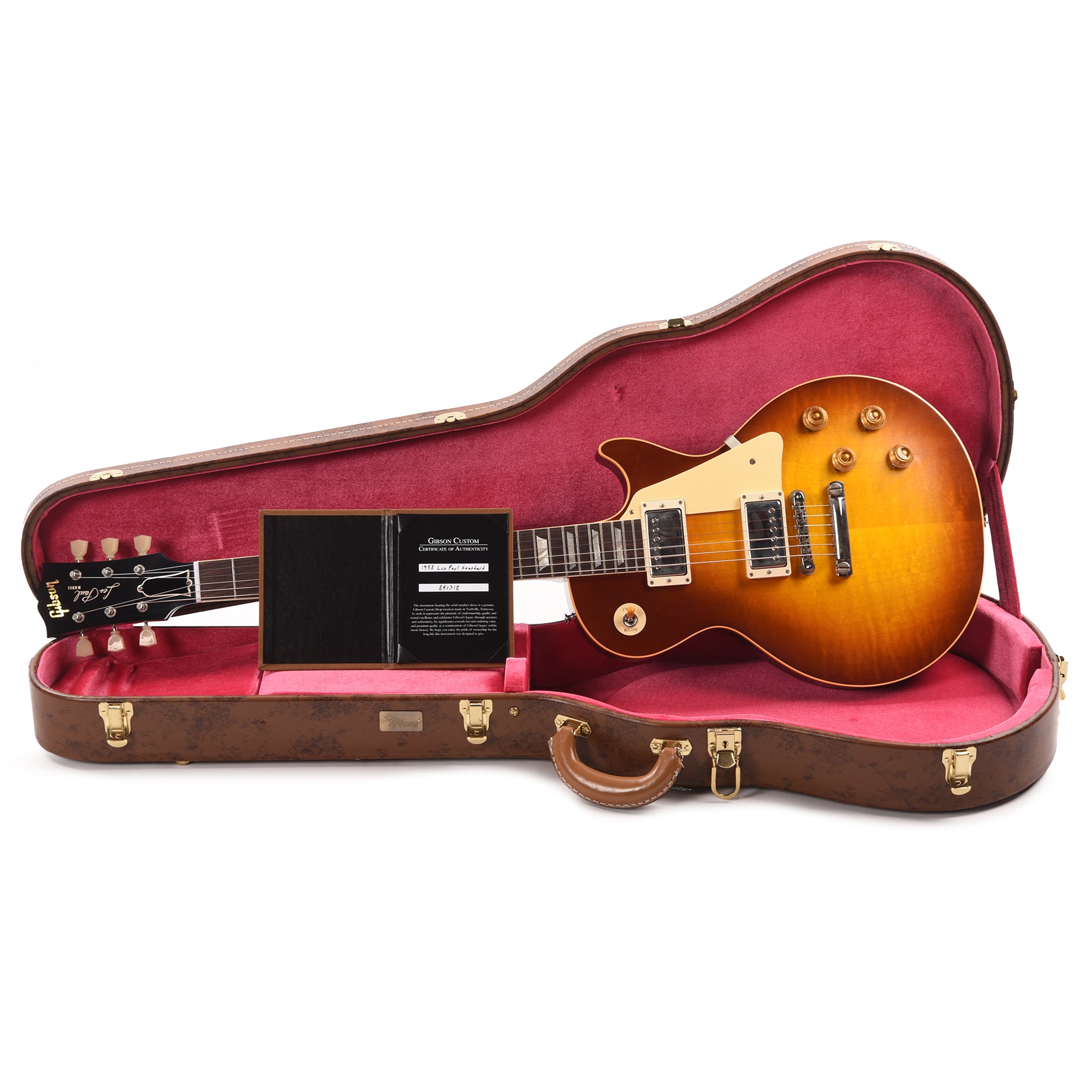 Gibson Custom Shop 1958 Les Paul Standard Reissue Iced Tea Burst VOS Electric Guitars / Solid Body