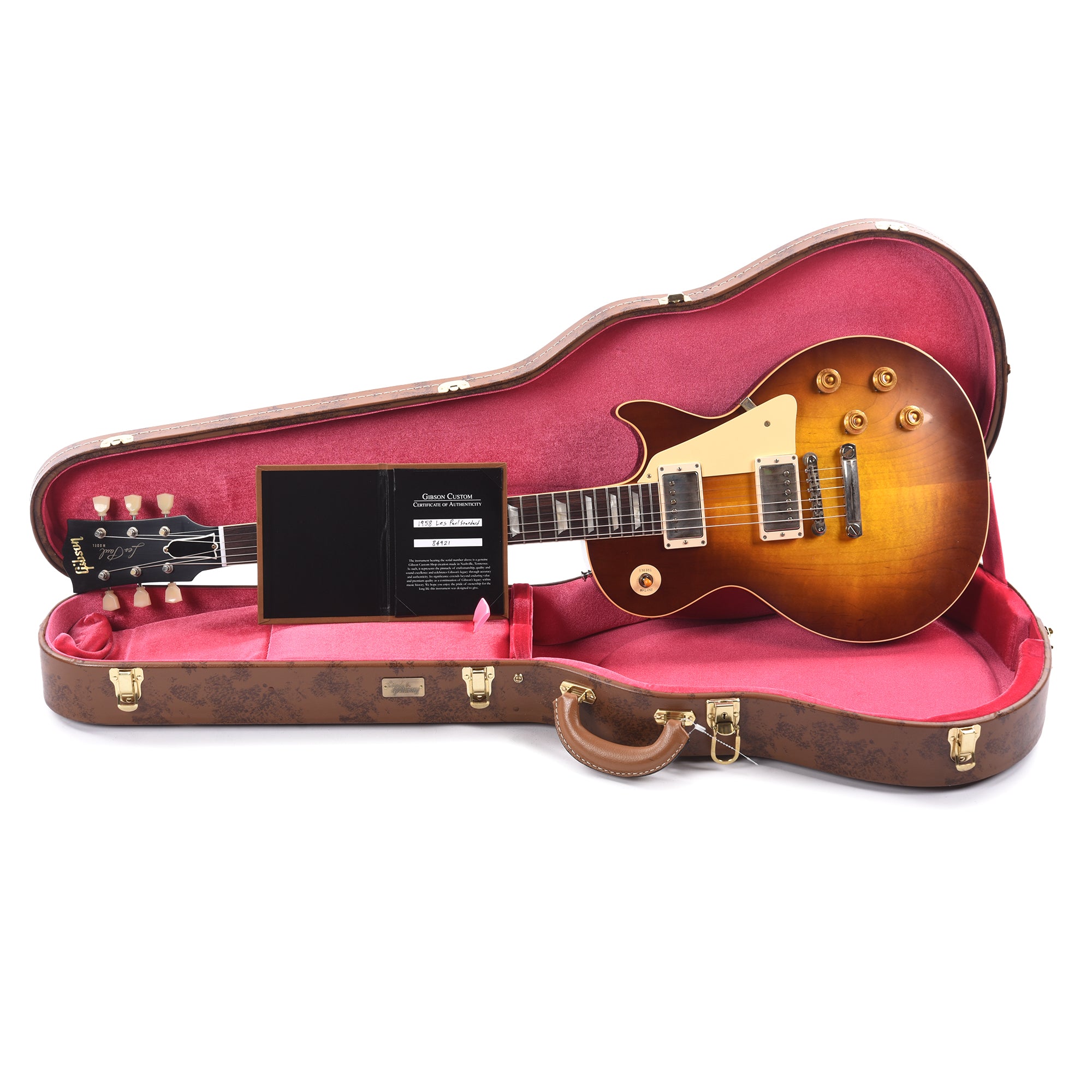 Gibson Custom Shop 1958 Les Paul Standard Reissue Iced Tea Burst VOS Electric Guitars / Solid Body