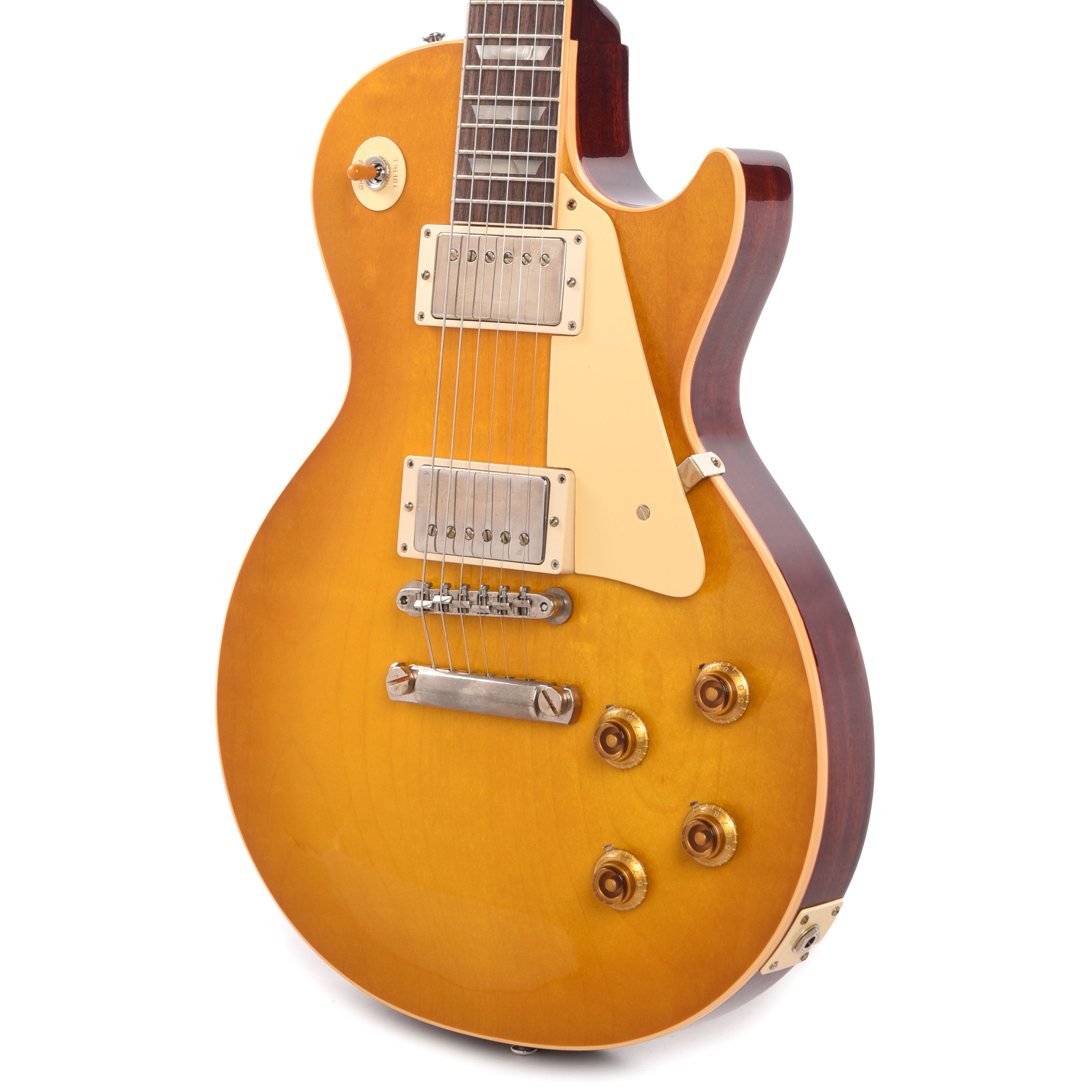 Gibson Custom Shop 1958 Les Paul Standard Reissue Lemon Burst VOS Electric Guitars / Solid Body