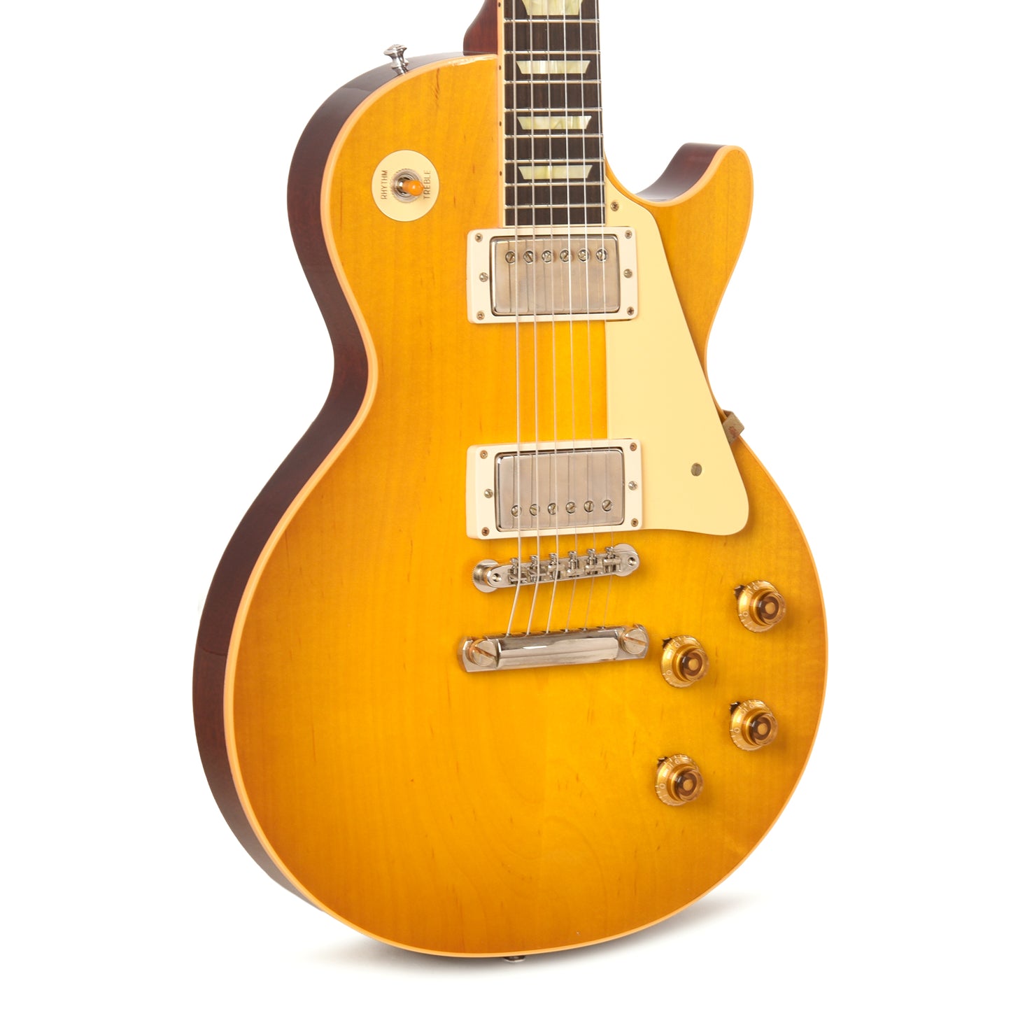 Gibson Custom Shop 1958 Les Paul Standard Reissue Lemon Burst VOS Electric Guitars / Solid Body