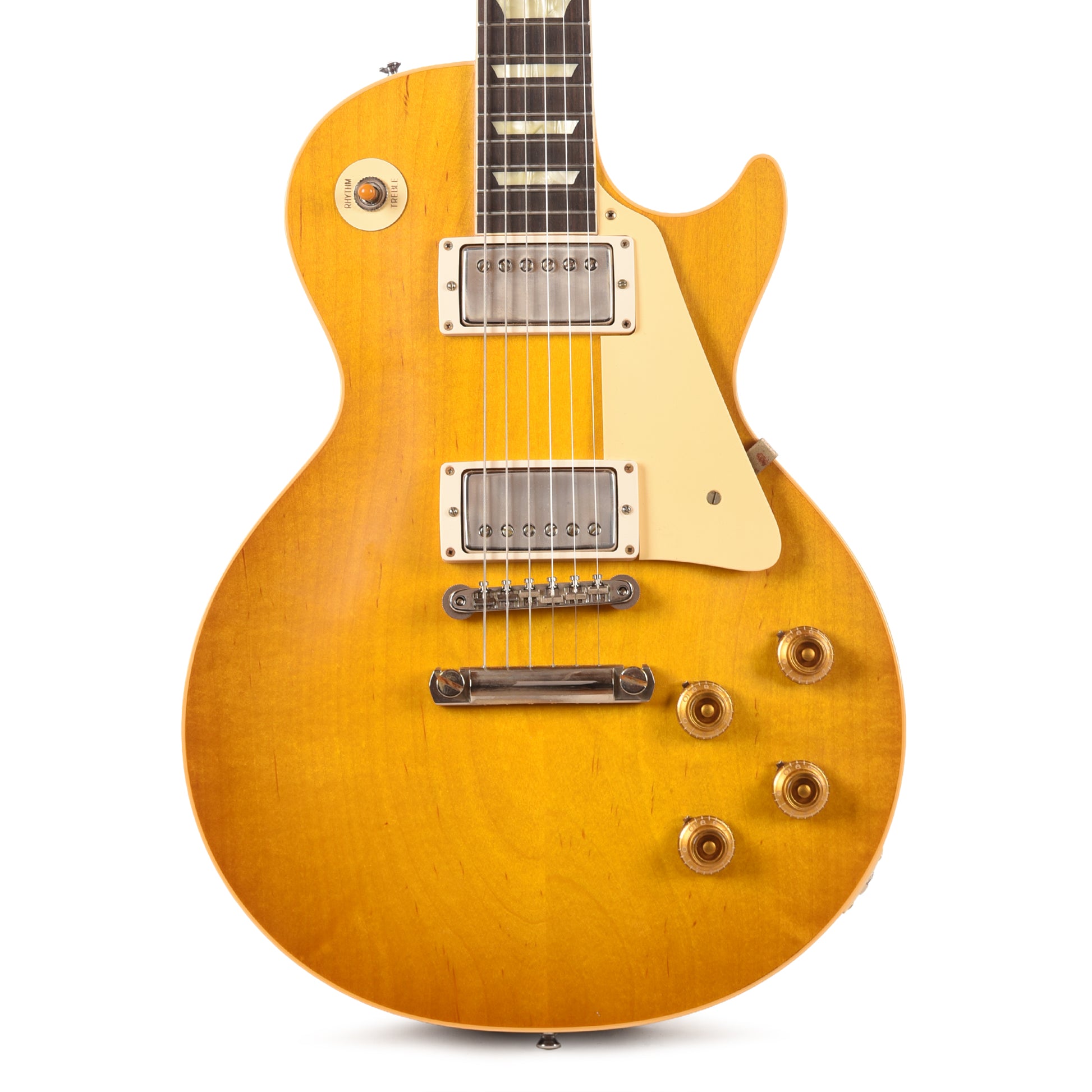 Gibson Custom Shop 1958 Les Paul Standard Reissue Lemon Burst VOS Electric Guitars / Solid Body