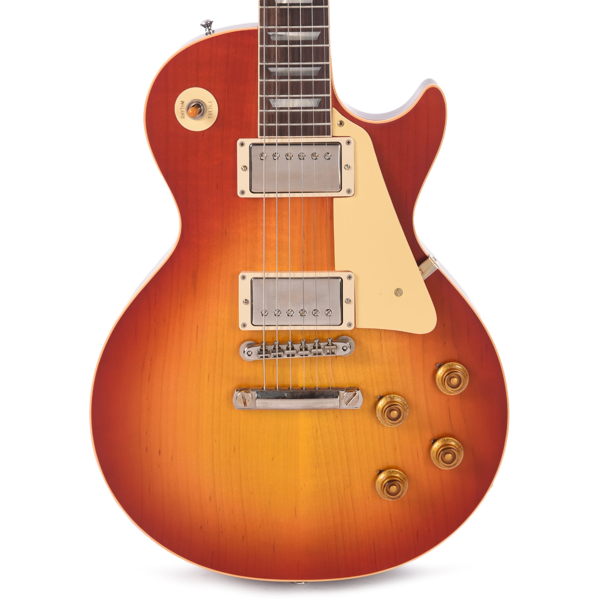 Gibson Custom Shop 1958 Les Paul Standard Reissue Washed Cherry Sunburst VOS Electric Guitars / Solid Body
