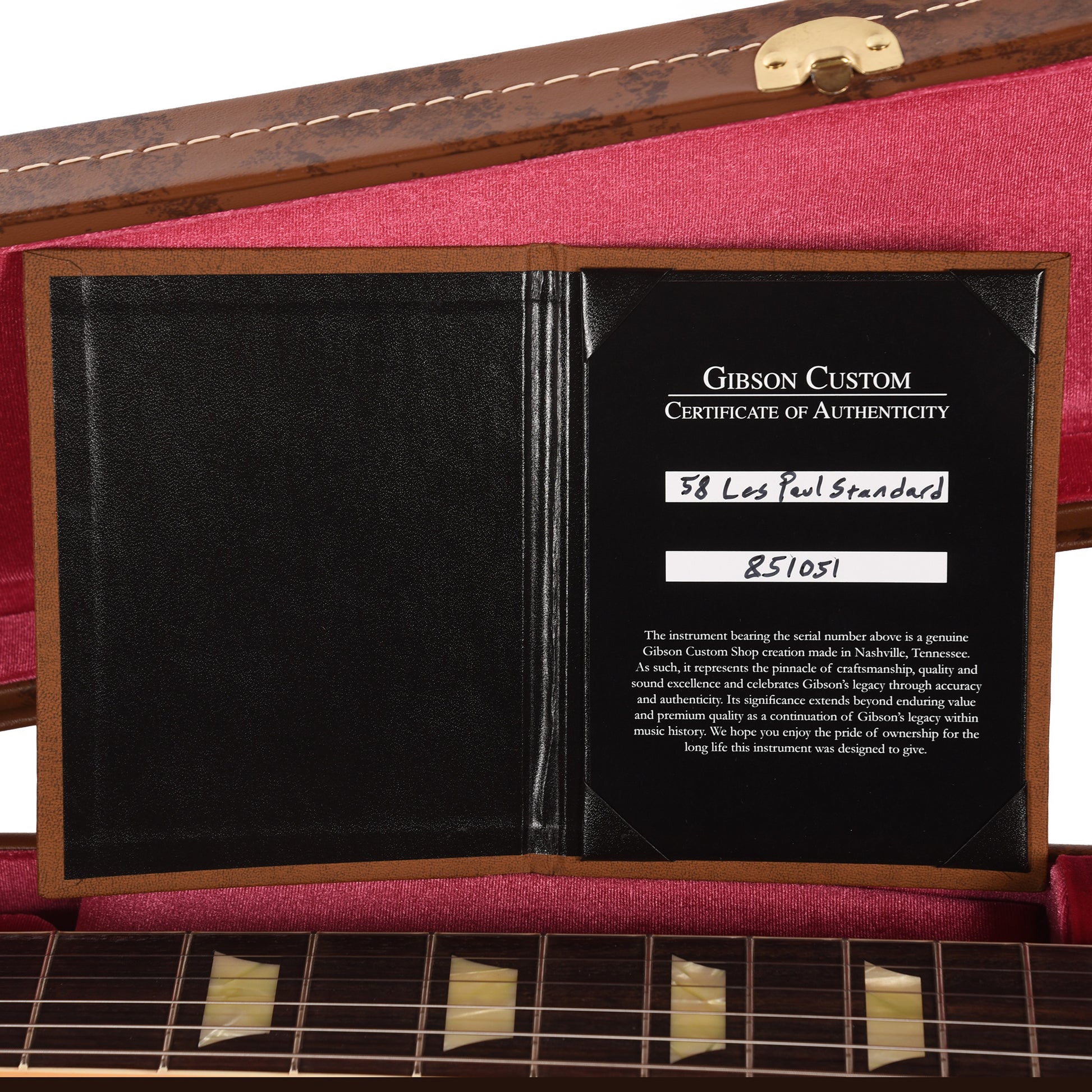 Gibson Custom Shop 1958 Les Paul Standard Reissue Washed Cherry Sunburst VOS Electric Guitars / Solid Body