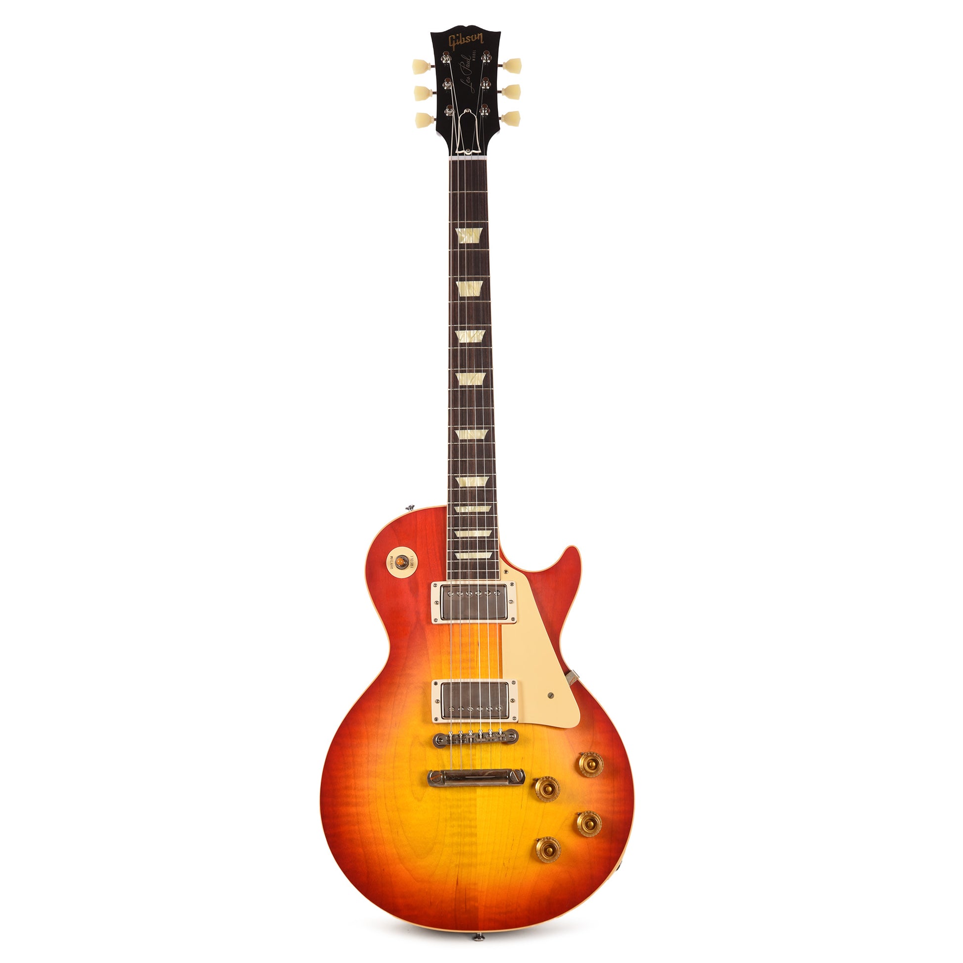 Gibson Custom Shop 1958 Les Paul Standard Reissue Washed Cherry Sunburst VOS Electric Guitars / Solid Body