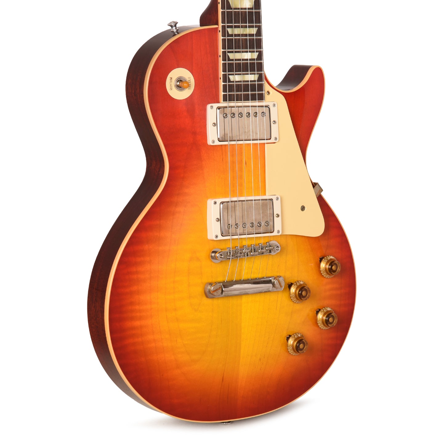 Gibson Custom Shop 1958 Les Paul Standard Reissue Washed Cherry Sunburst VOS Electric Guitars / Solid Body
