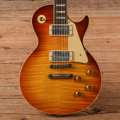 Gibson Custom Shop 1958 LP Standard "CME Spec" w/60 V2 Neck Profile Slow Iced Tea Fade 2019 Electric Guitars / Solid Body