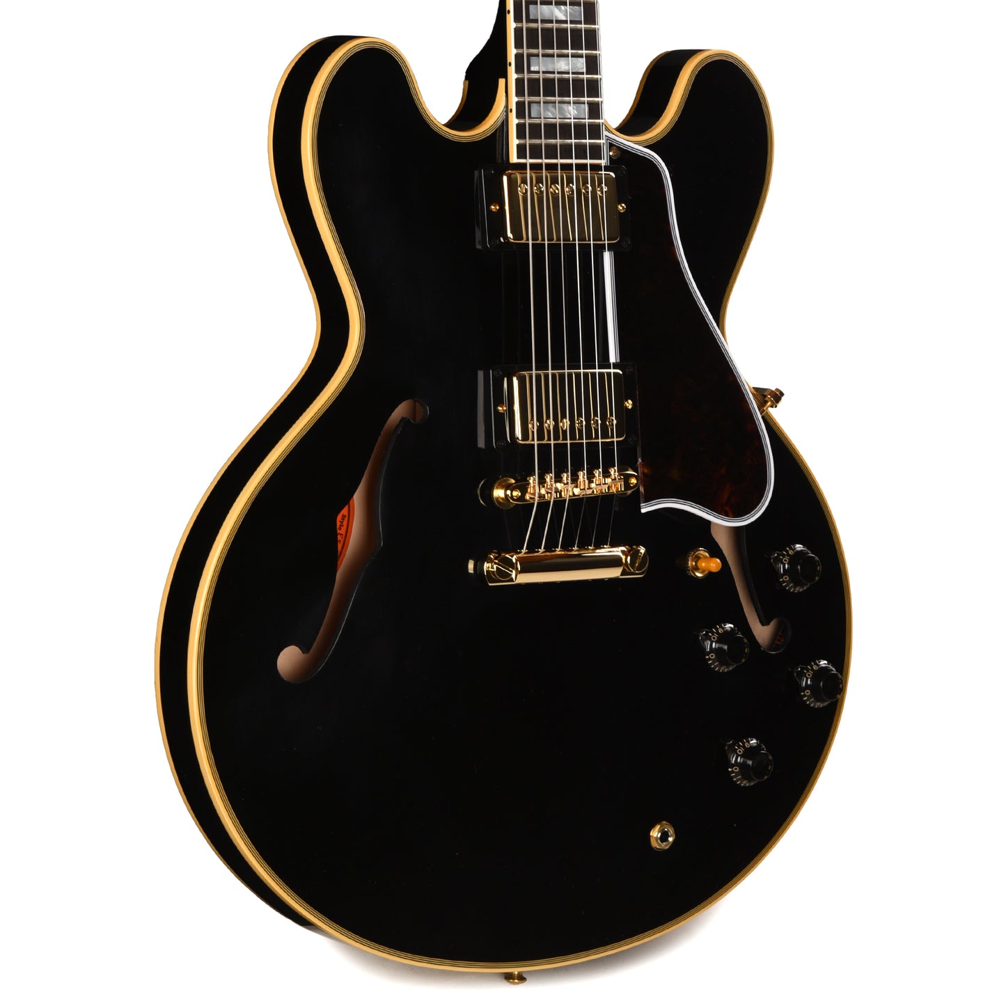Gibson Custom Shop 1959 ES-355 Reissue Stop Bar Ebony VOS Electric Guitars / Solid Body