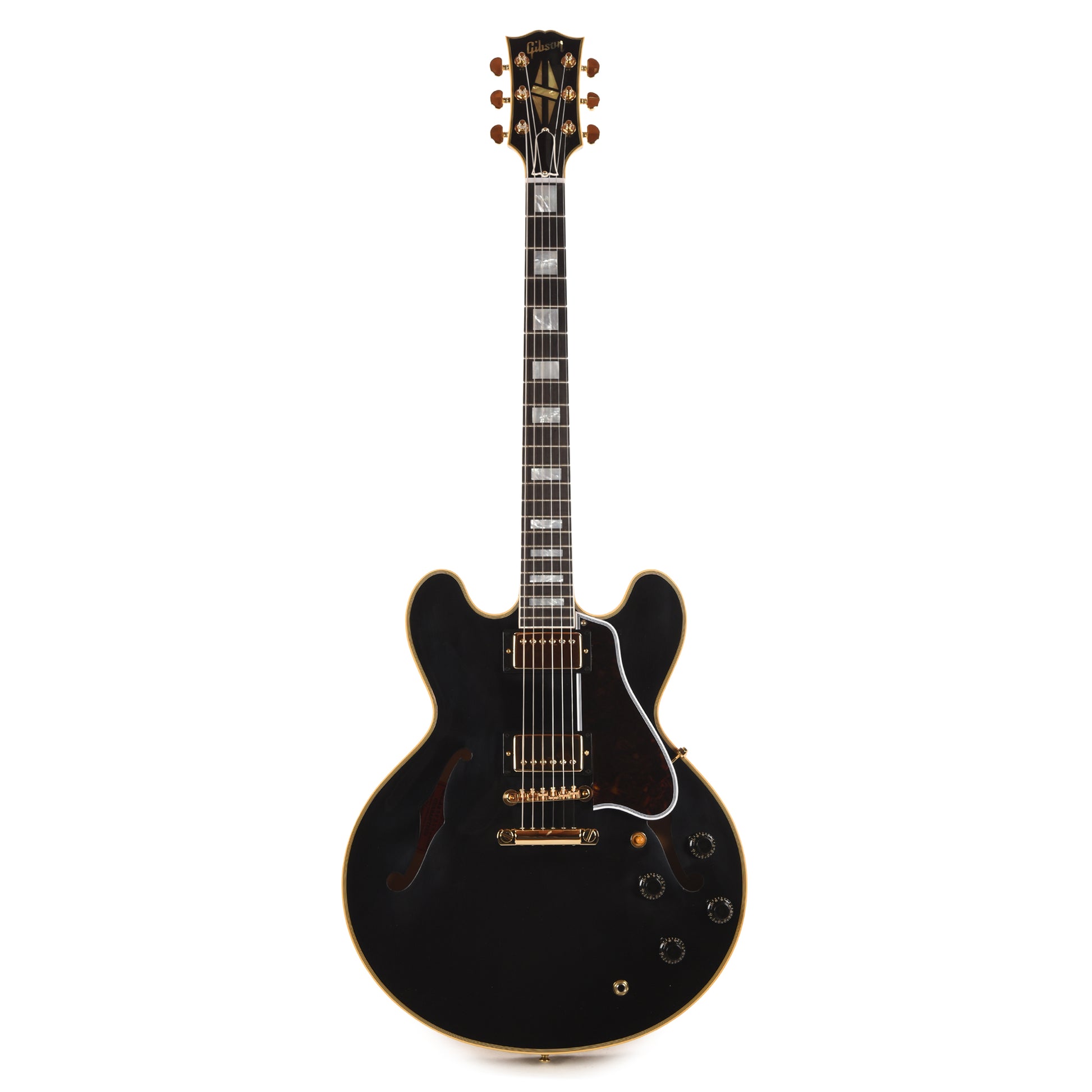 Gibson Custom Shop 1959 ES-355 Reissue Stop Bar Ebony VOS Electric Guitars / Solid Body