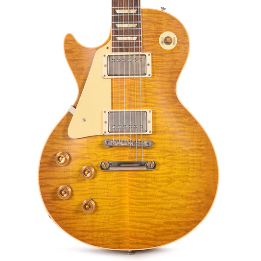 Gibson Custom Shop 1959 Les Paul "CME Spec" LEFTY Chambered Dirty Lemon Fade VOS w/'59 Carmelita Neck Electric Guitars / Solid Body