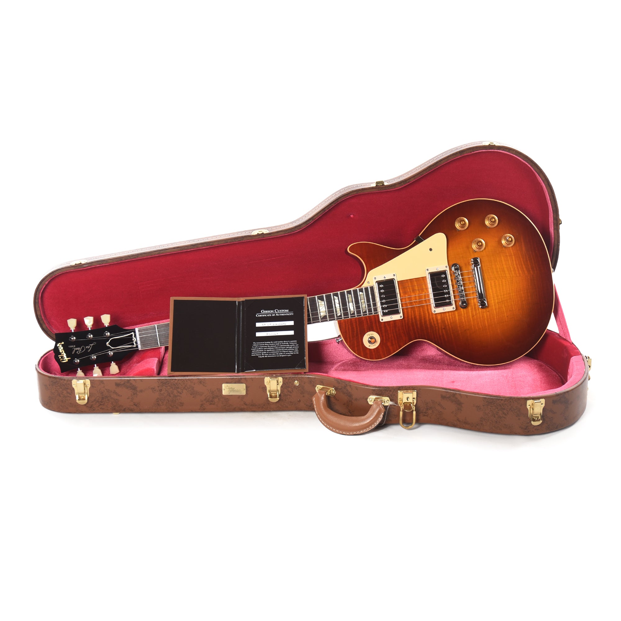 Gibson Custom Shop 1959 Les Paul Standard Beauty of the Burst 102 Gloss w/Carmelita Neck Electric Guitars / Solid Body