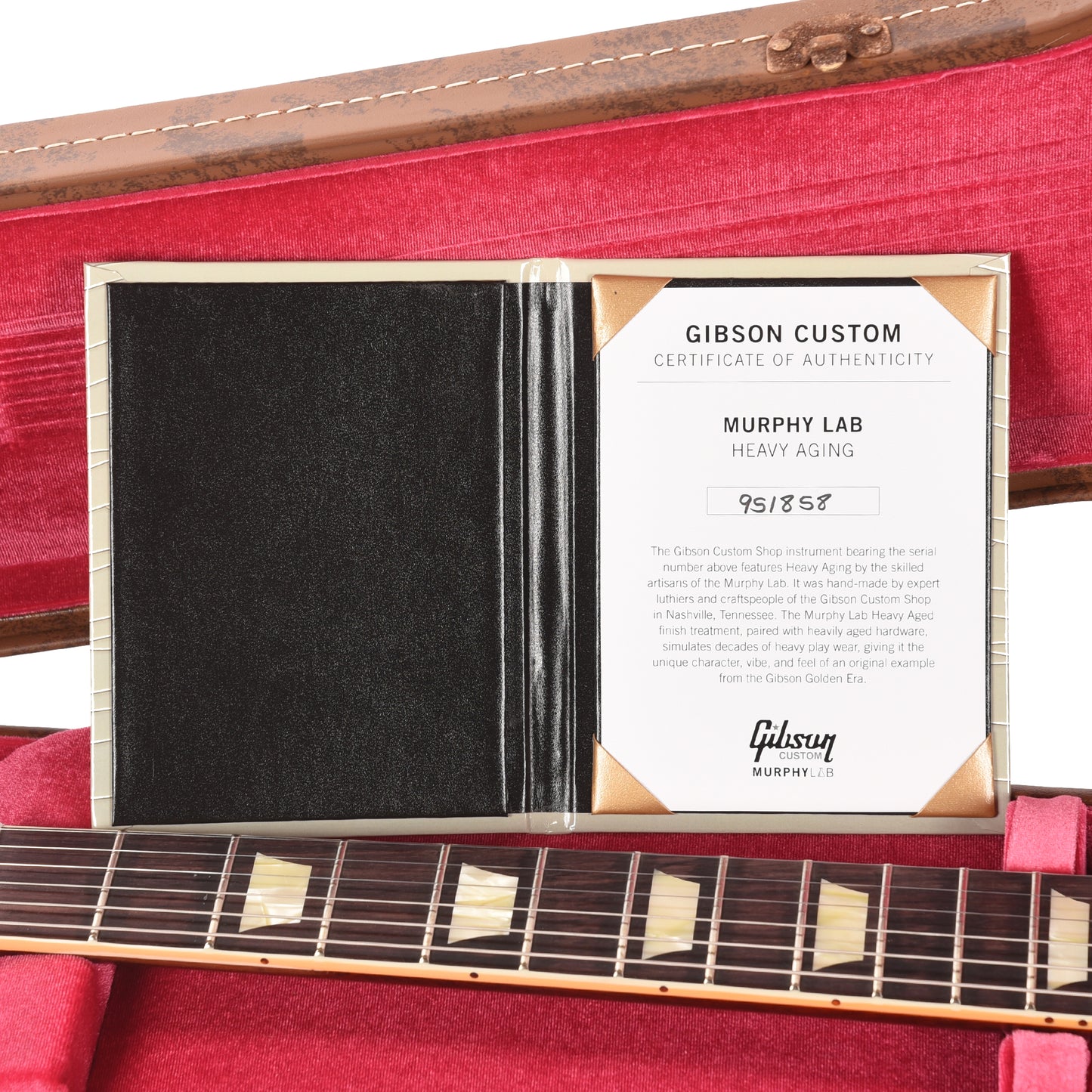 Gibson Custom Shop 1959 Les Paul Standard Beauty of the Burst 116 Murphy Lab Heavy Aged NH w/Double Aged White & Covered Custombuckers Electric Guitars / Solid Body