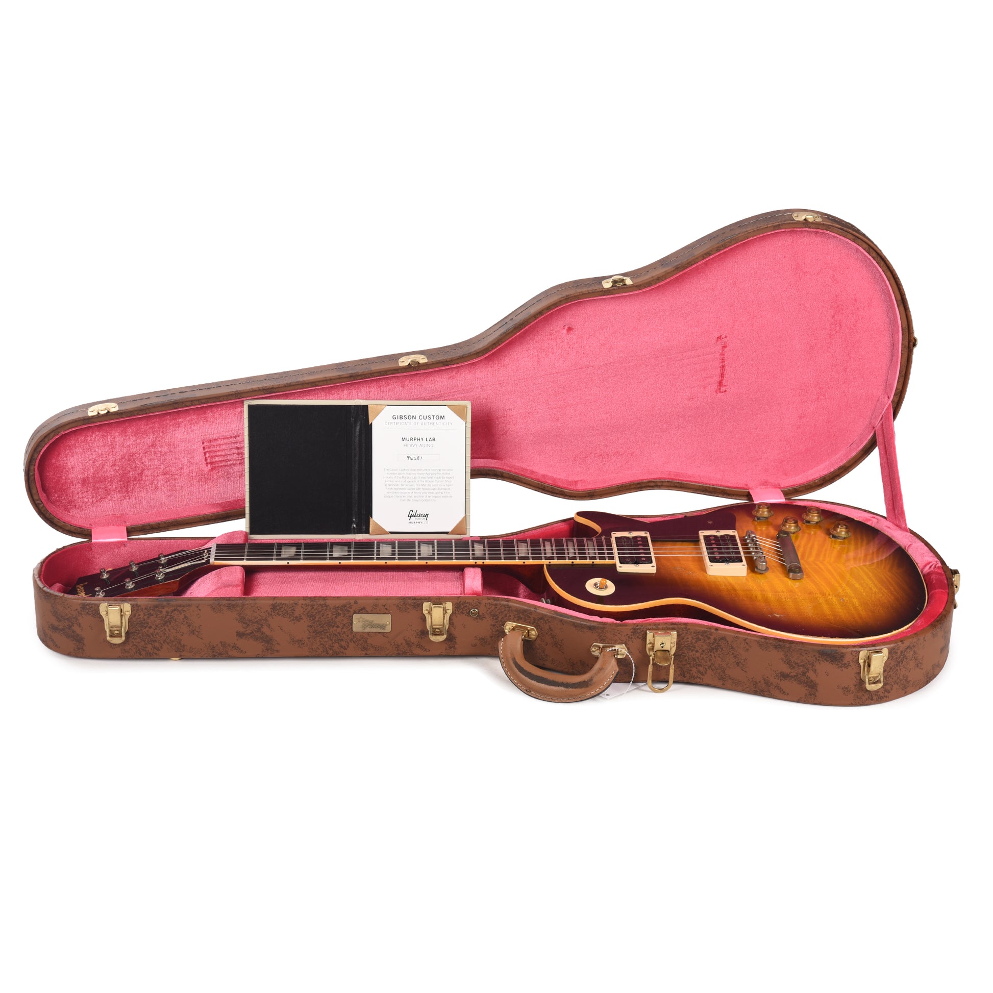 Gibson Custom Shop 1959 Les Paul Standard "CME Spec" Antique Kindred Burst Fade Murphy Lab Heavy Aged NH w/'59 Carmelita Neck & Double Black Custom "S" Buckers Electric Guitars / Solid Body