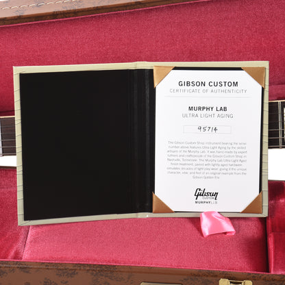 Gibson Custom Shop 1959 Les Paul Standard "CME Spec" Chambered Dirty Lemon Fade Murphy Lab Ultra Light Aged w/Lightweight Back Electric Guitars / Solid Body