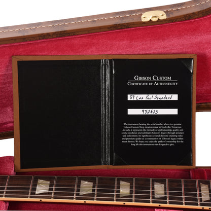 Gibson Custom Shop 1959 Les Paul Standard "CME Spec" Chambered Dirty Lemon Fade VOS Electric Guitars / Solid Body