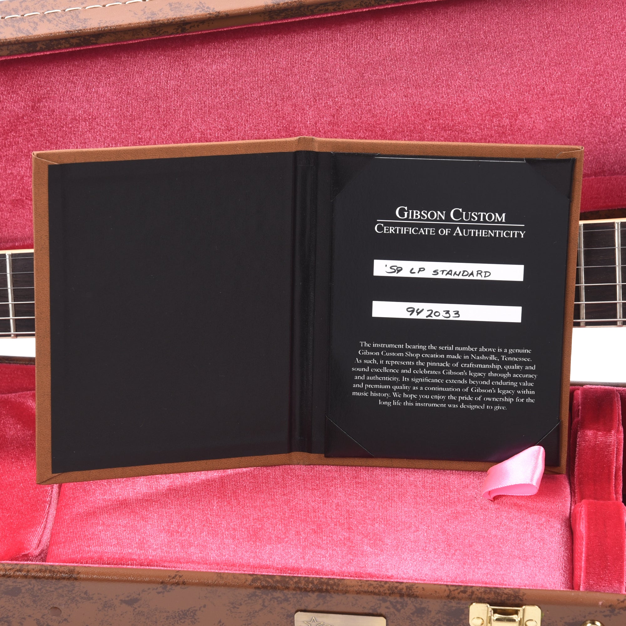 Gibson Custom Shop 1959 Les Paul Standard 