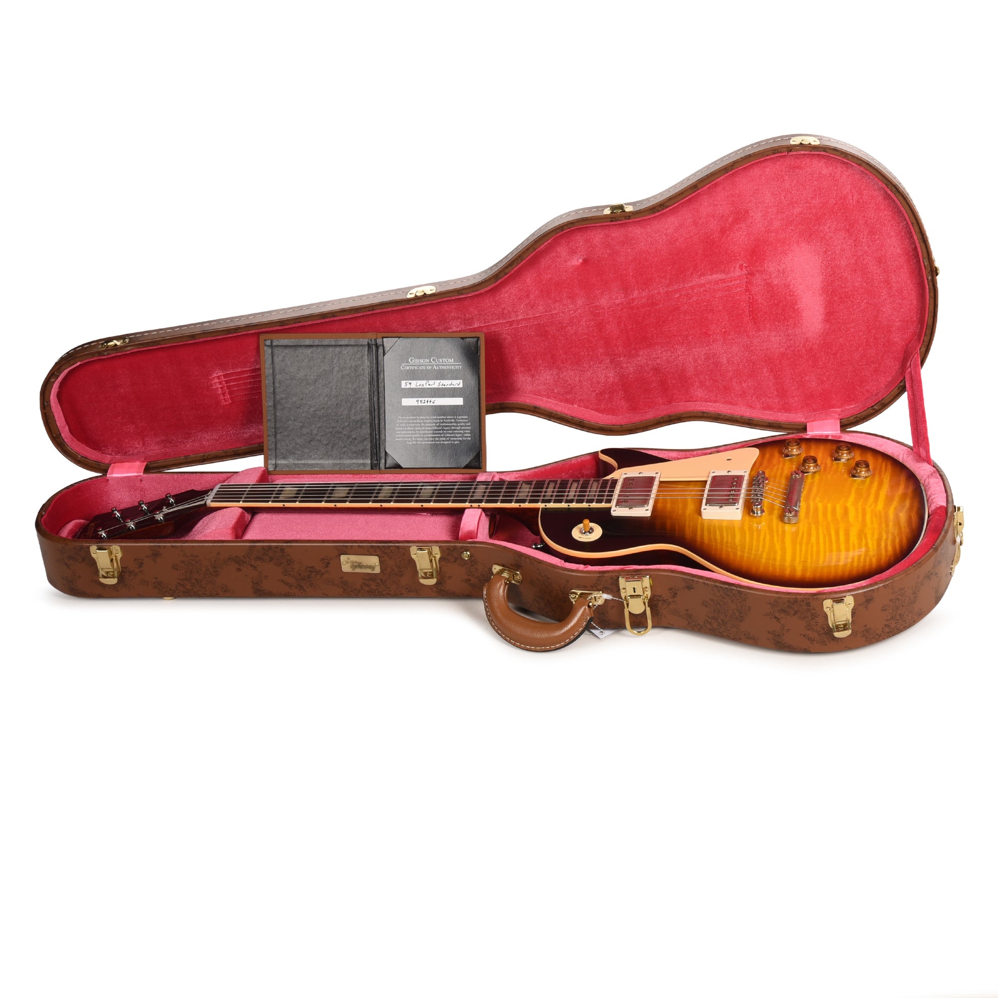 Gibson Custom Shop 1959 Les Paul Standard "CME Spec" Chambered Kindred Burst VOS w/Lightweight Back Electric Guitars / Solid Body