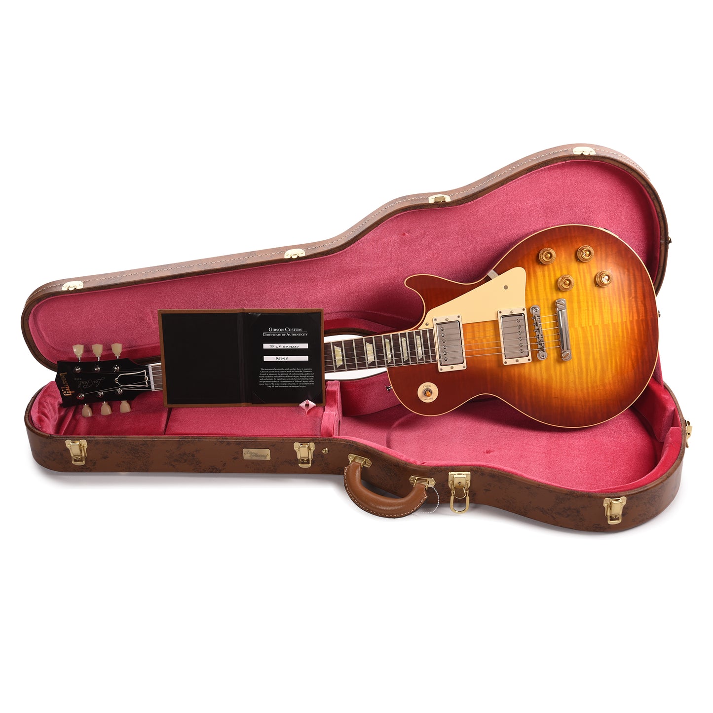 Gibson Custom Shop 1959 Les Paul Standard "CME Spec" Cherry Tea Burst VOS w/59 Carmelita Neck Electric Guitars / Solid Body