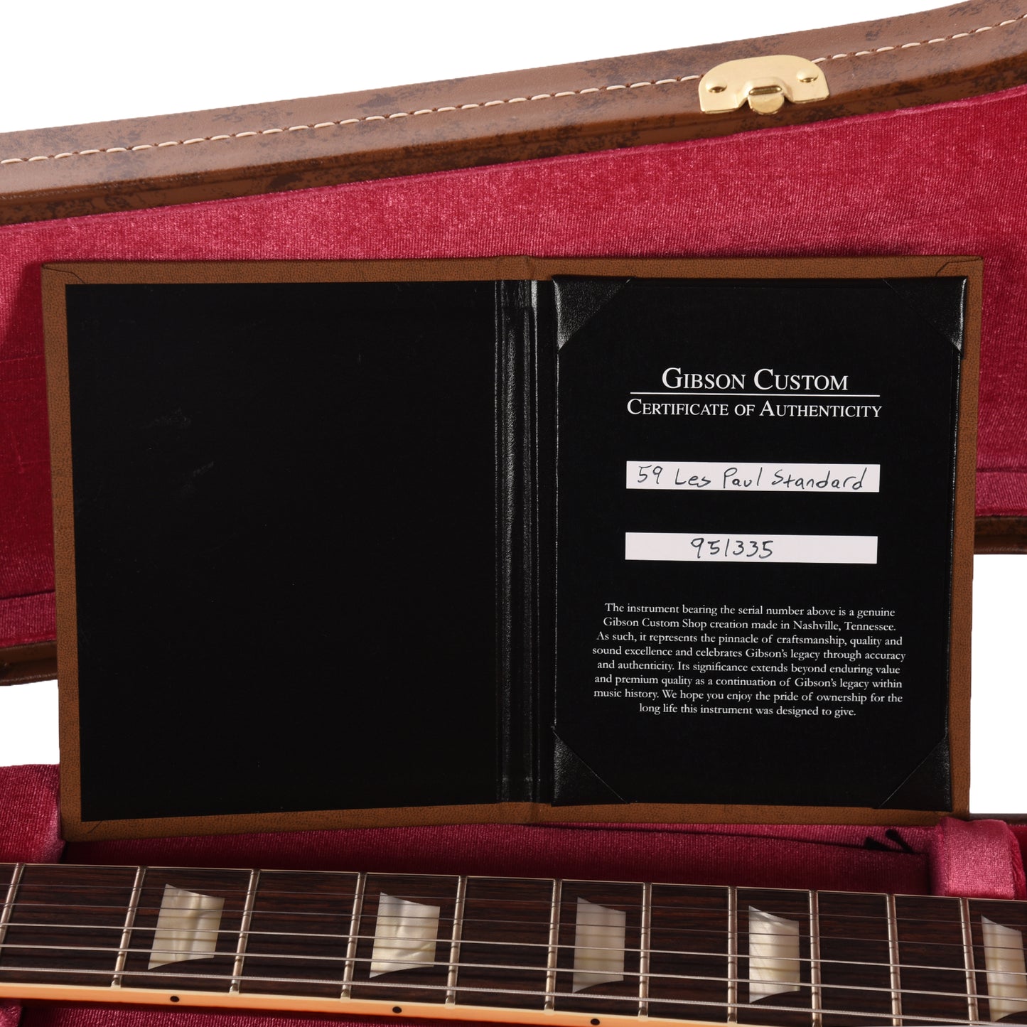 Gibson Custom Shop 1959 Les Paul Standard "CME Spec" Cherry Tea Burst VOS w/59 Carmelita Neck Electric Guitars / Solid Body