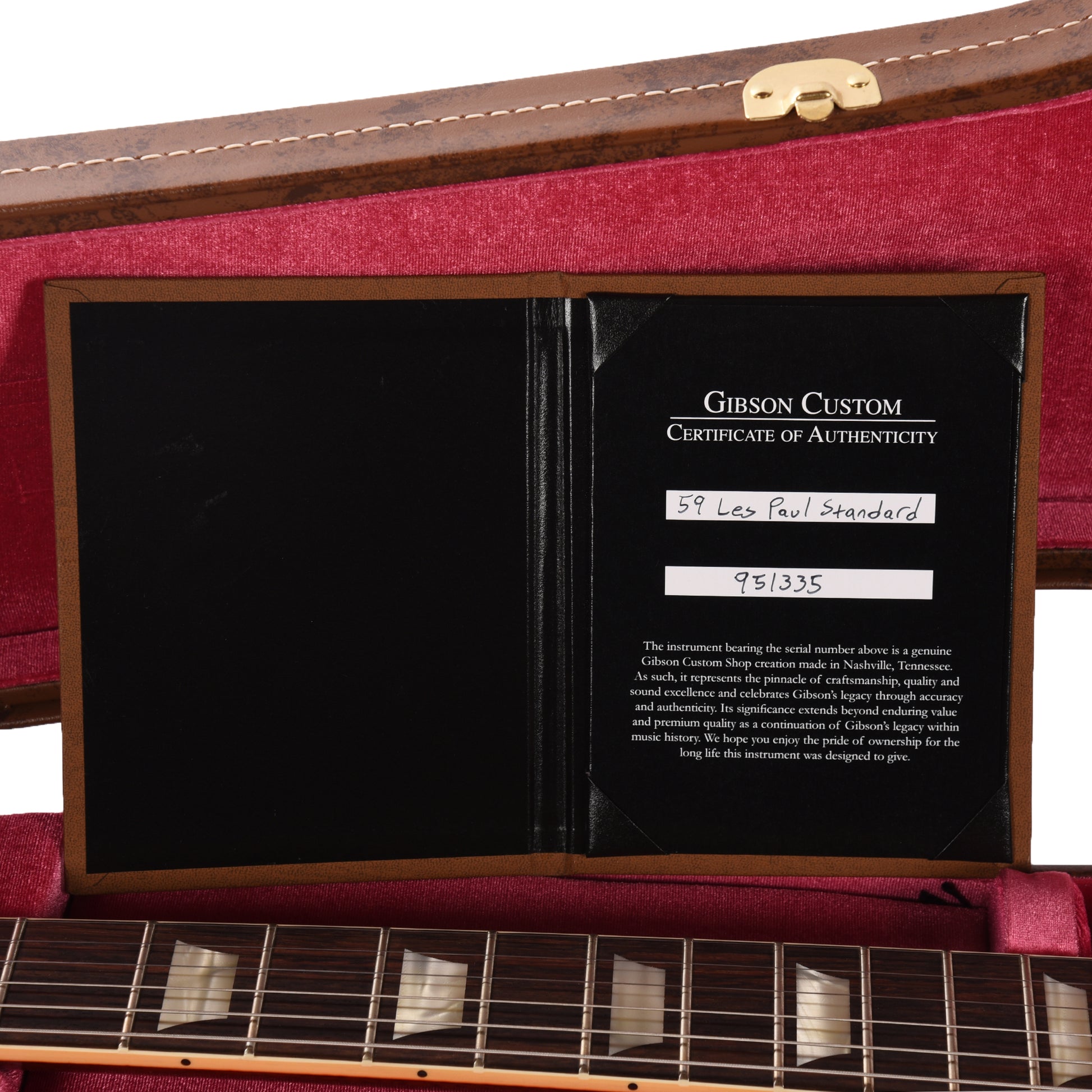 Gibson Custom Shop 1959 Les Paul Standard "CME Spec" Cherry Tea Burst VOS w/59 Carmelita Neck Electric Guitars / Solid Body