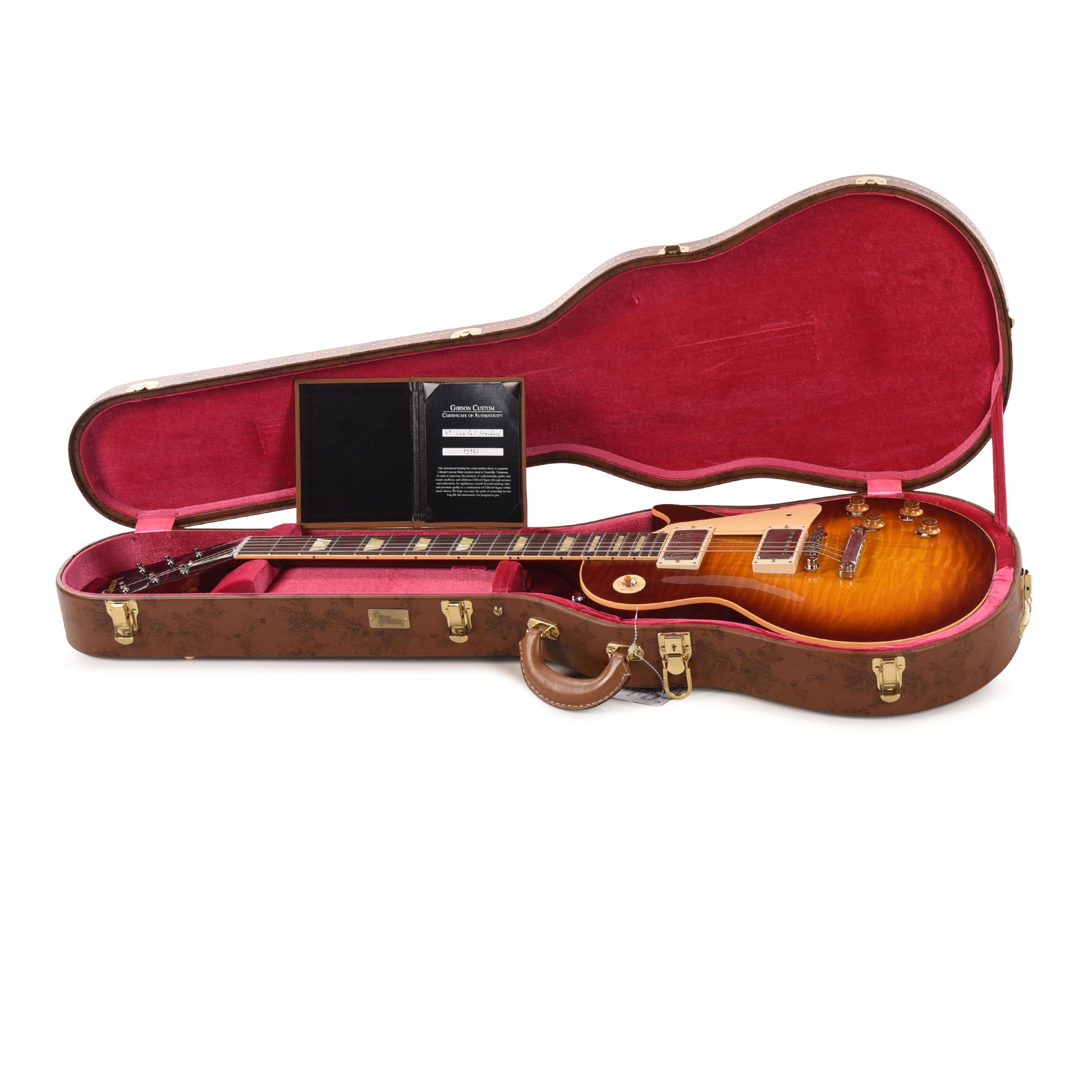 Gibson Custom Shop 1959 Les Paul Standard "CME Spec" Cherry Tea Burst VOS w/59 Carmelita Neck Electric Guitars / Solid Body
