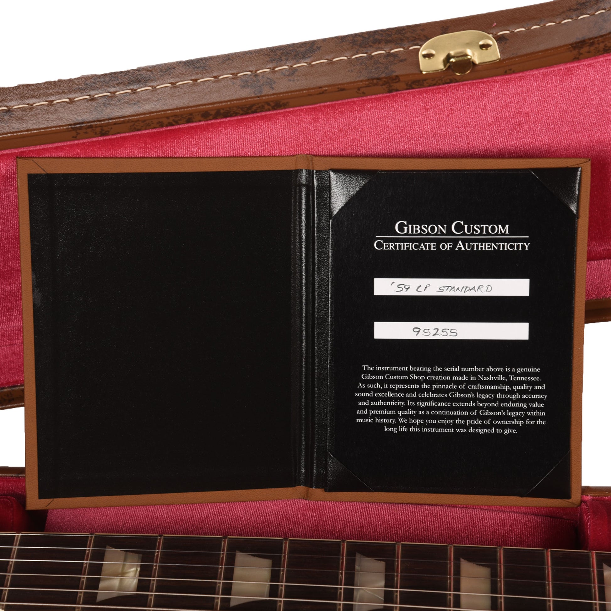 Gibson Custom Shop 1959 Les Paul Standard "CME Spec" Cherry Tea Burst VOS w/60 V2 Neck Electric Guitars / Solid Body