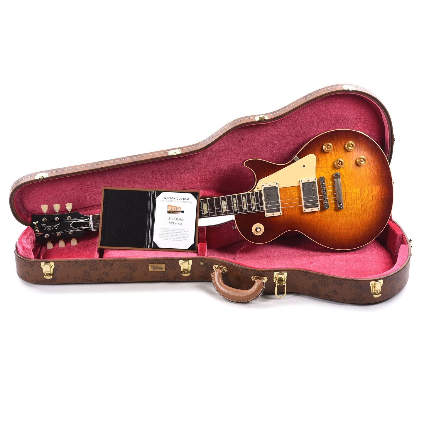 Gibson Custom Shop 1959 Les Paul Standard "CME Spec" Cherry Tea Burst VOS w/60 V2 Neck Electric Guitars / Solid Body
