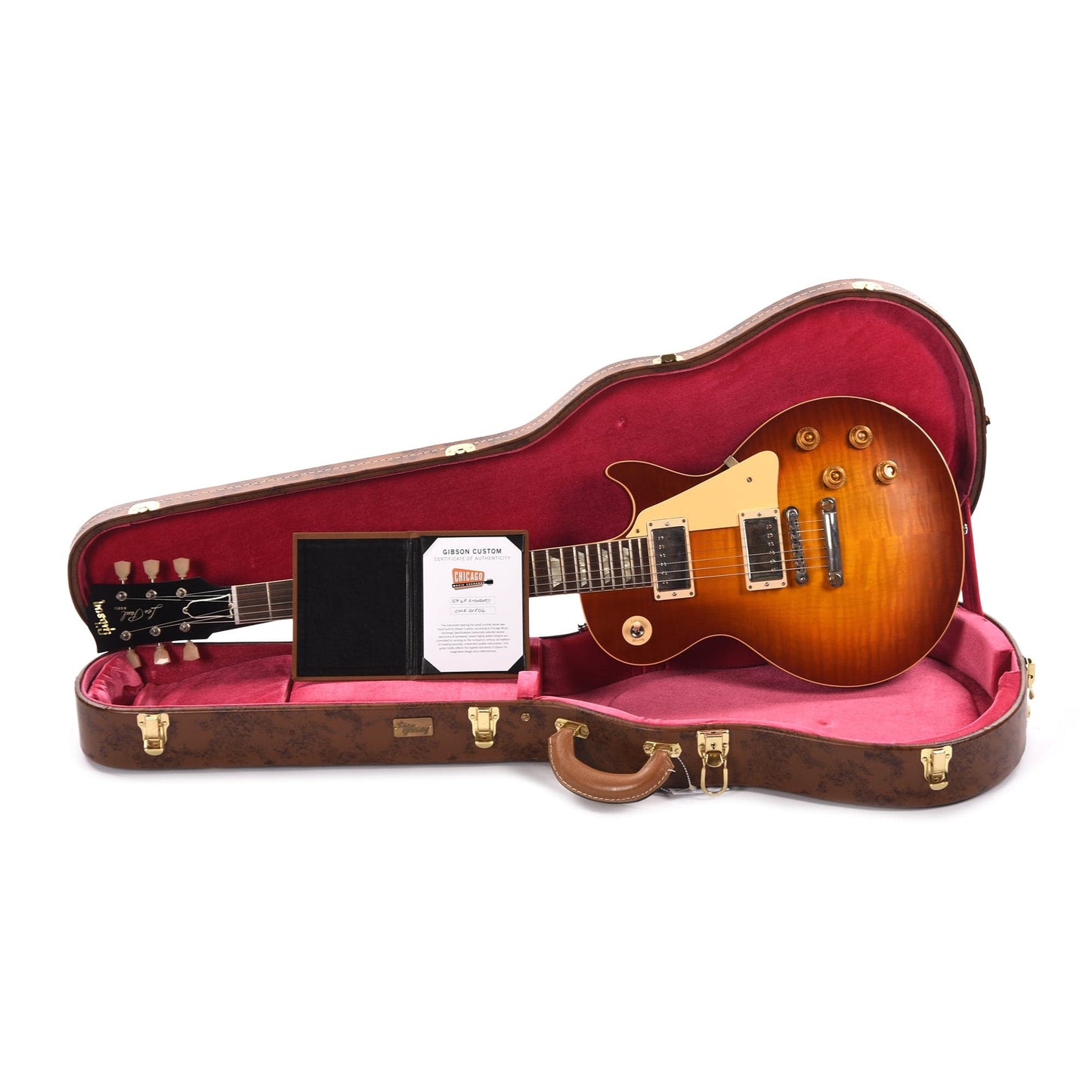 Gibson Custom Shop 1959 Les Paul Standard "CME Spec" Cherry Tea Burst VOS w/60 V2 Neck Electric Guitars / Solid Body