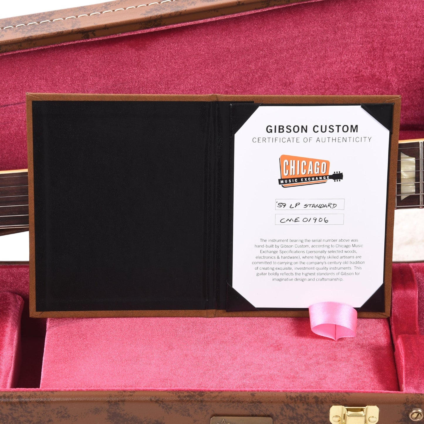 Gibson Custom Shop 1959 Les Paul Standard "CME Spec" Cherry Tea Burst VOS w/60 V2 Neck Electric Guitars / Solid Body