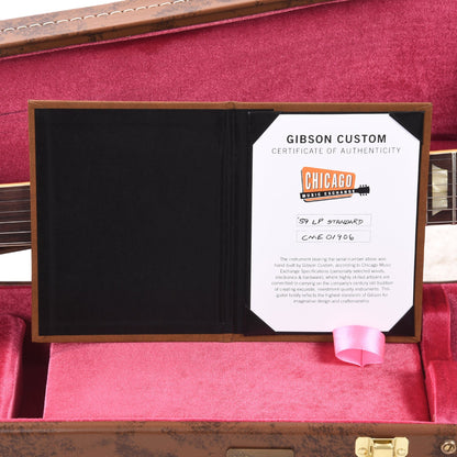 Gibson Custom Shop 1959 Les Paul Standard "CME Spec" Cherry Tea Burst VOS w/60 V2 Neck Electric Guitars / Solid Body