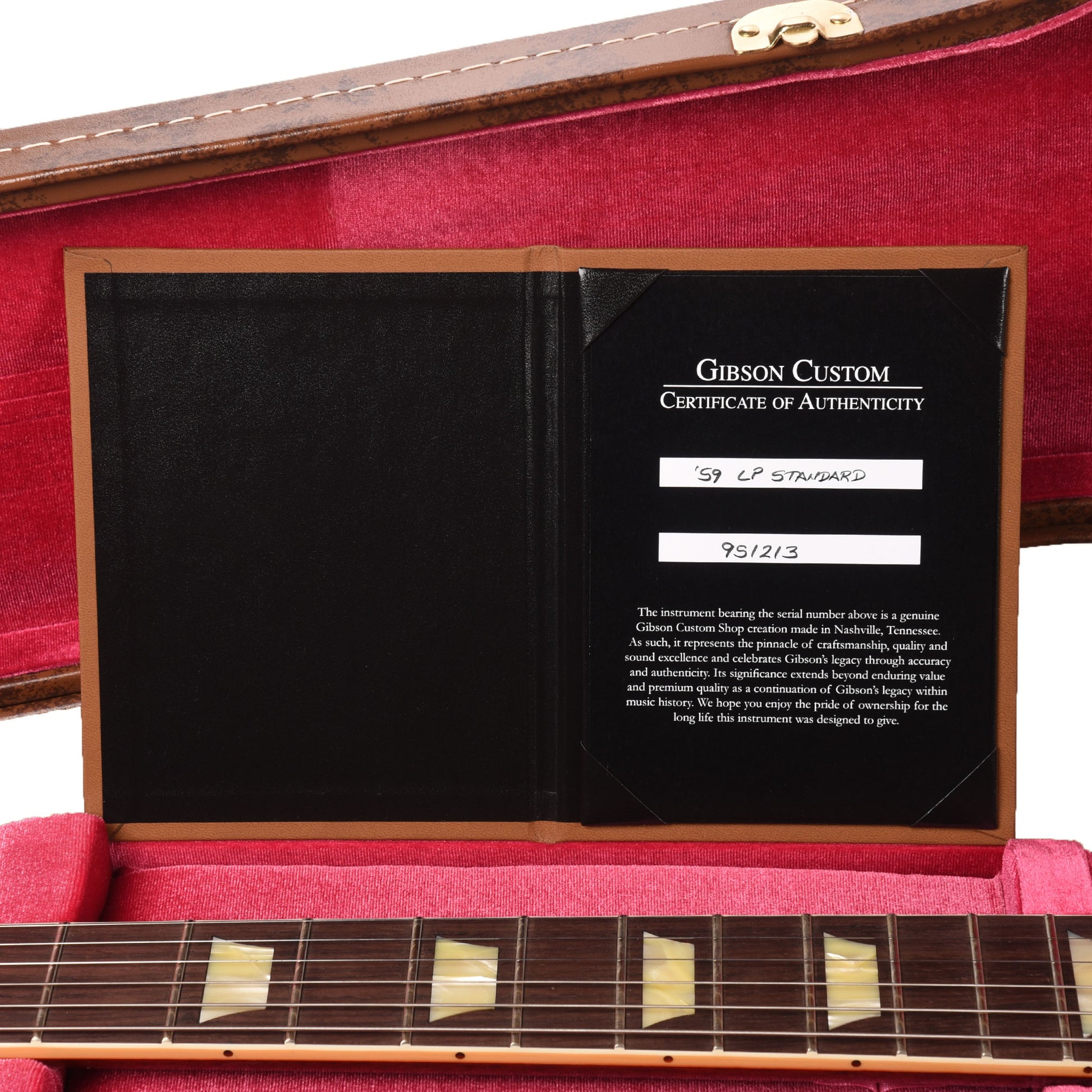 Gibson Custom Shop 1959 Les Paul Standard "CME Spec" Cover Burst VOS w/'59 Carmelita Neck Electric Guitars / Solid Body