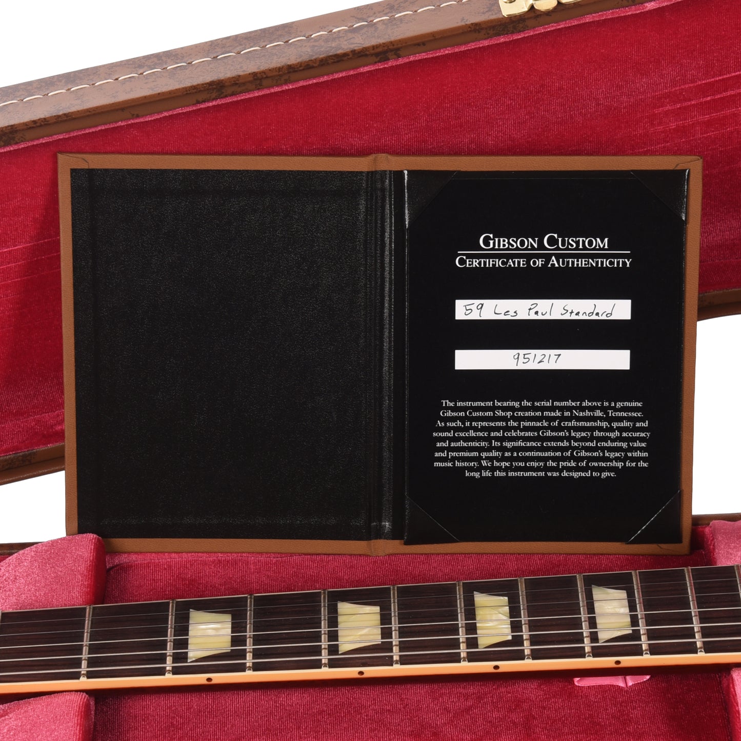 Gibson Custom Shop 1959 Les Paul Standard "CME Spec" Cover Burst VOS w/'59 Carmelita Neck Electric Guitars / Solid Body