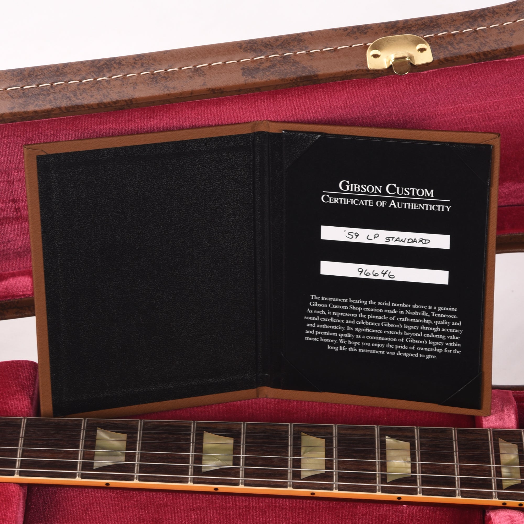 Gibson Custom Shop 1959 Les Paul Standard 