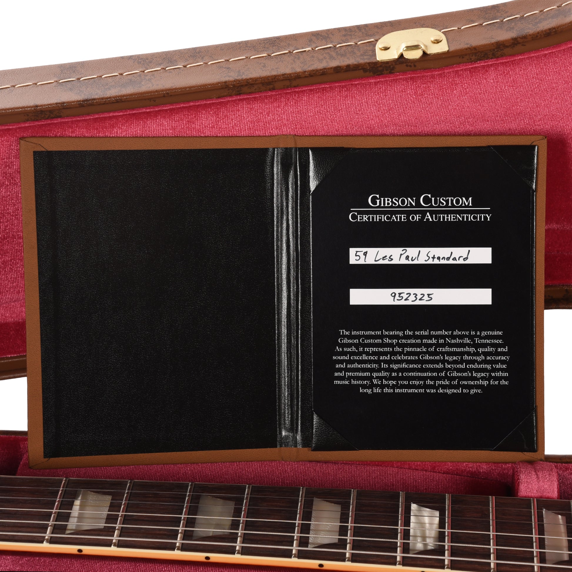 Gibson Custom Shop 1959 Les Paul Standard "CME Spec" Dirty Lemon VOS w/59 Carmelita Neck Electric Guitars / Solid Body