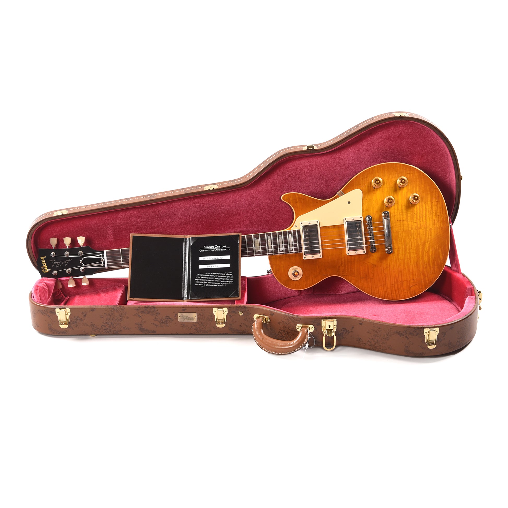 Gibson Custom Shop 1959 Les Paul Standard "CME Spec" Dirty Lemon VOS w/59 Carmelita Neck Electric Guitars / Solid Body