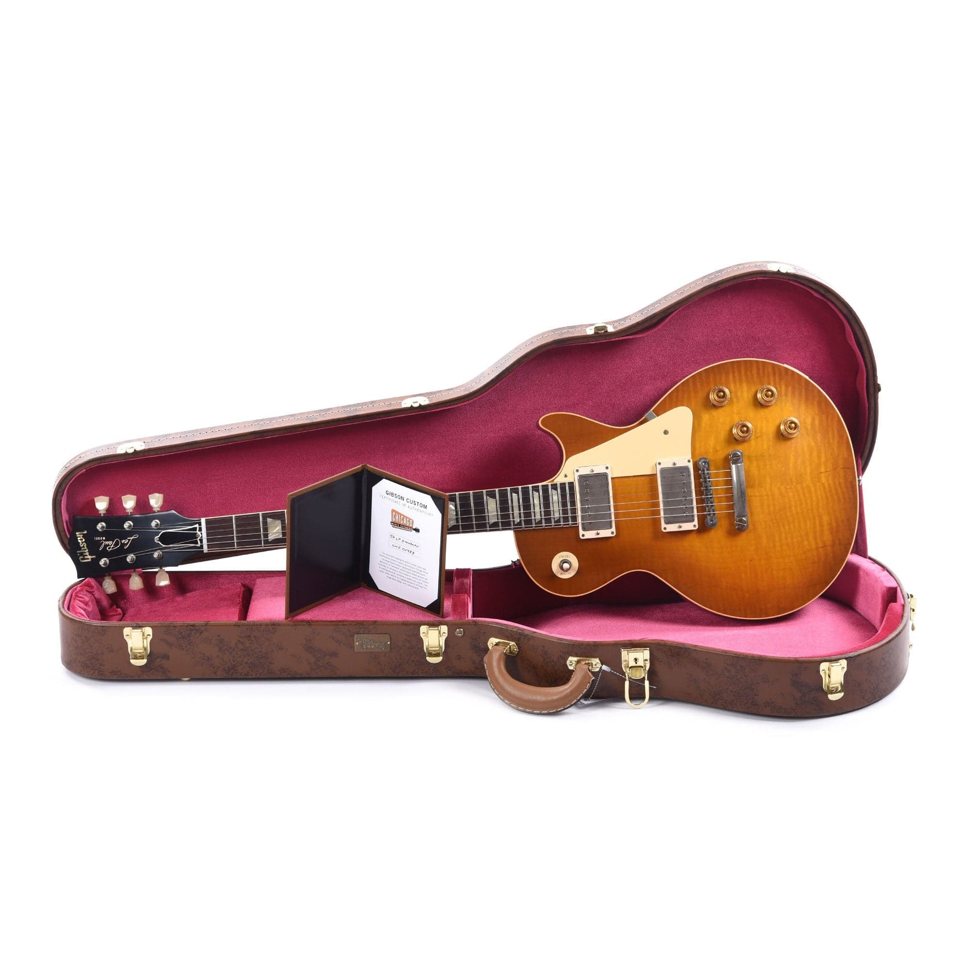 Gibson Custom Shop 1959 Les Paul Standard "CME Spec" Dirty Lemon VOS w/59 Carmelita Neck Electric Guitars / Solid Body