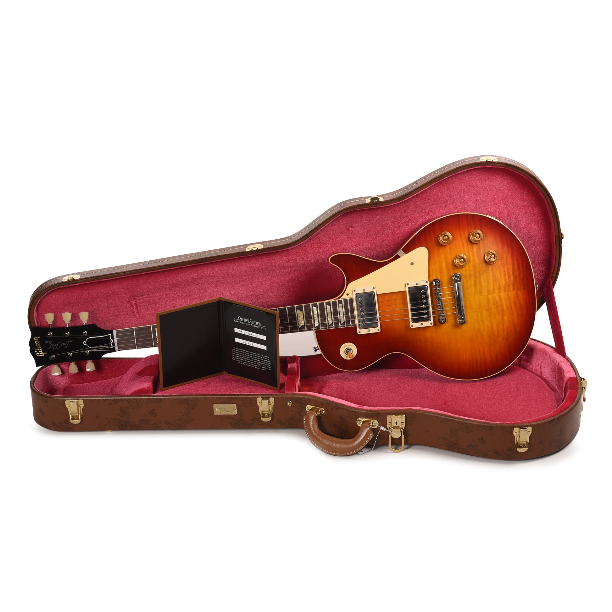 Gibson Custom Shop 1959 Les Paul Standard "CME Spec" Factory Burst VOS w/59 Carmelita Neck Electric Guitars / Solid Body