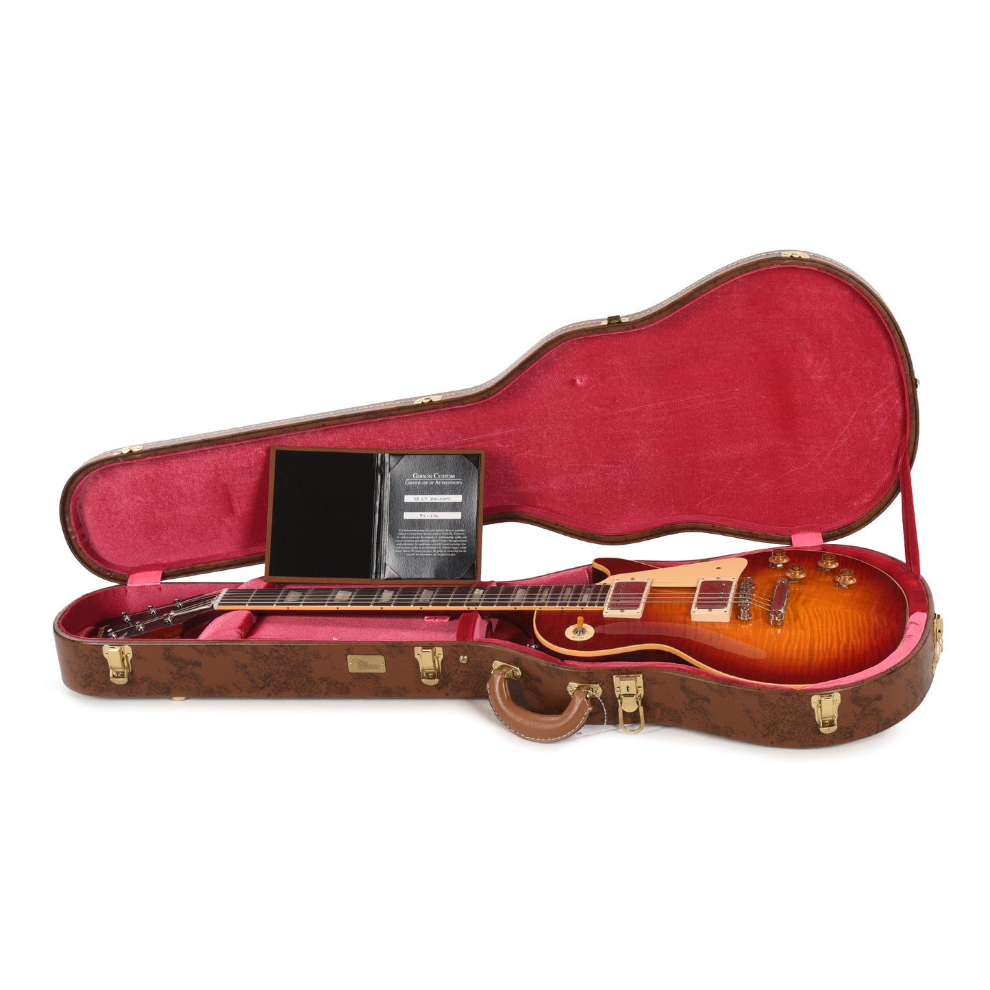 Gibson Custom Shop 1959 Les Paul Standard "CME Spec" Factory Burst VOS w/59 Carmelita Neck Electric Guitars / Solid Body