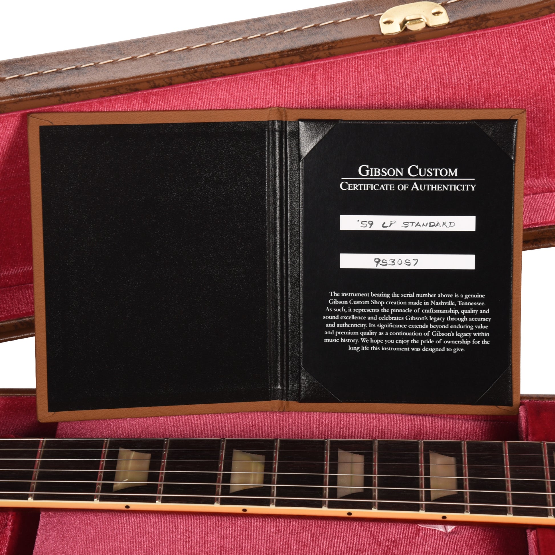 Gibson Custom Shop 1959 Les Paul Standard "CME Spec" Factory Burst VOS w/59 Carmelita Neck Electric Guitars / Solid Body