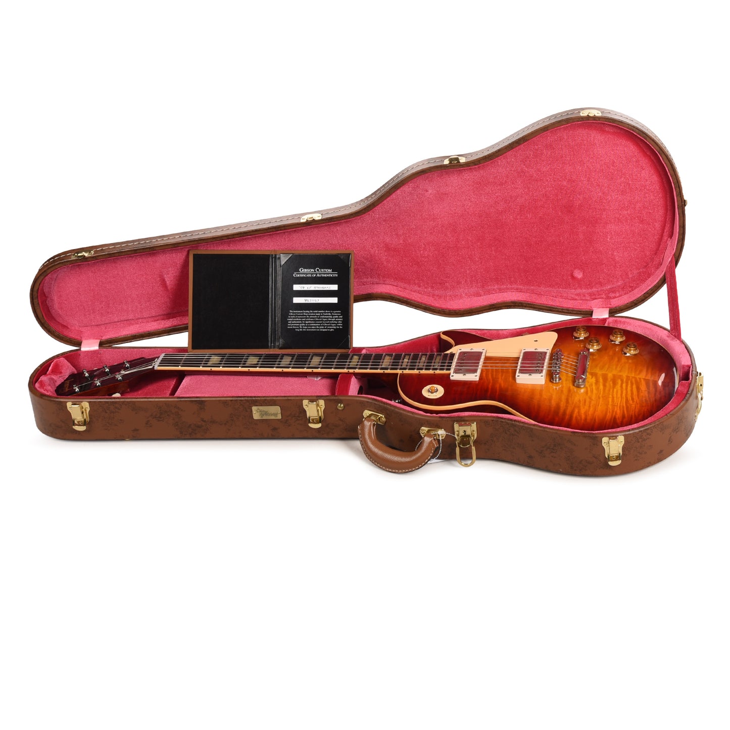 Gibson Custom Shop 1959 Les Paul Standard "CME Spec" Factory Burst VOS w/59 Carmelita Neck Electric Guitars / Solid Body