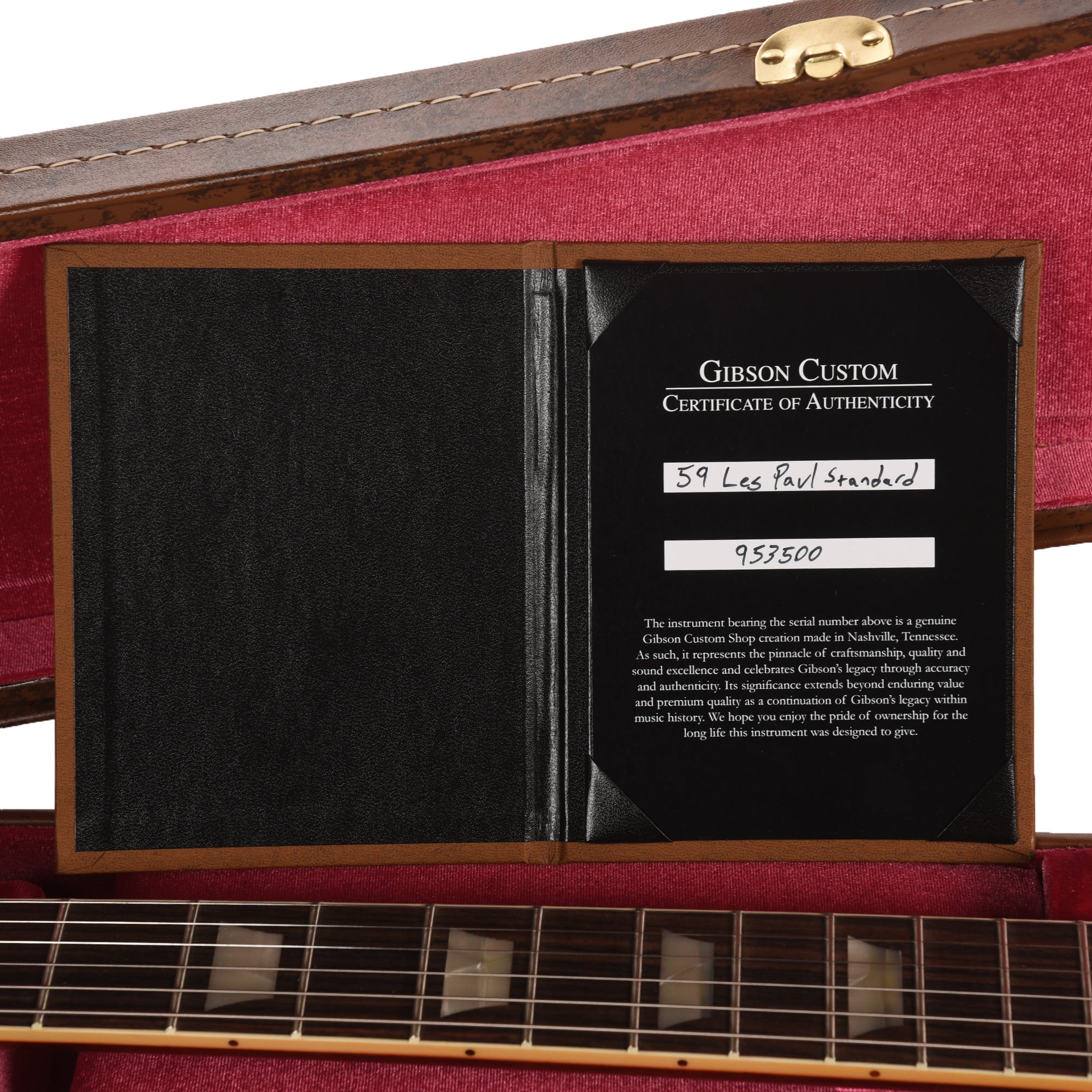 Gibson Custom Shop 1959 Les Paul Standard 