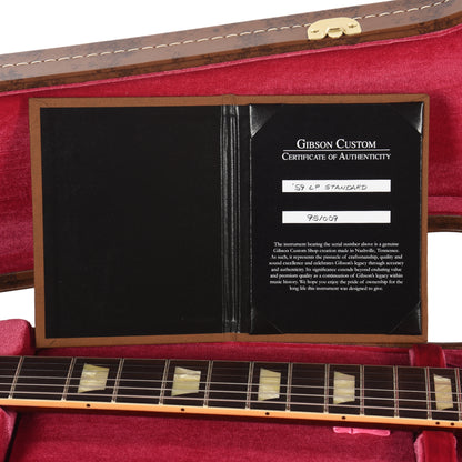 Gibson Custom Shop 1959 Les Paul Standard "CME Spec" Factory Burst VOS w/60 V2 Neck Electric Guitars / Solid Body