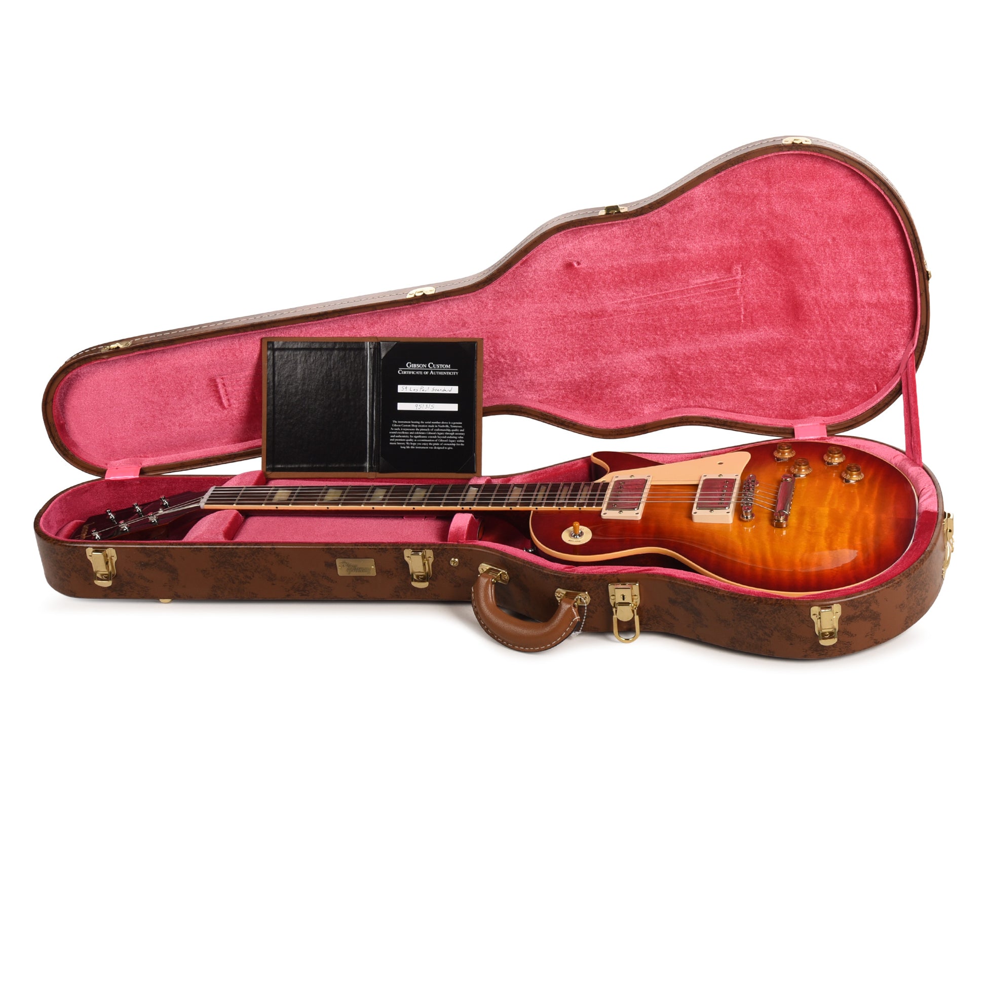 Gibson Custom Shop 1959 Les Paul Standard "CME Spec" Factory Burst VOS w/60 V2 Neck Electric Guitars / Solid Body