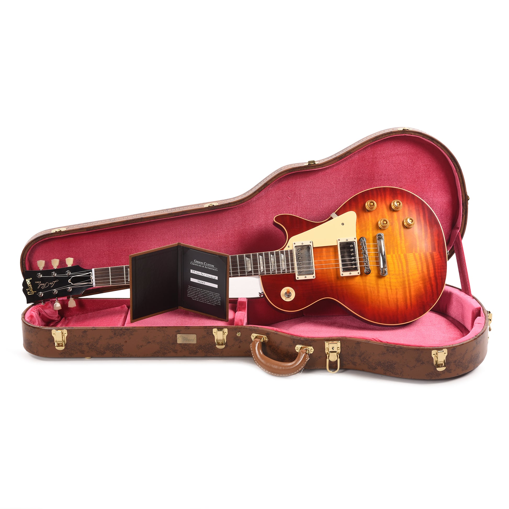 Gibson Custom Shop 1959 Les Paul Standard "CME Spec" Factory Burst VOS w/60 V2 Neck Electric Guitars / Solid Body