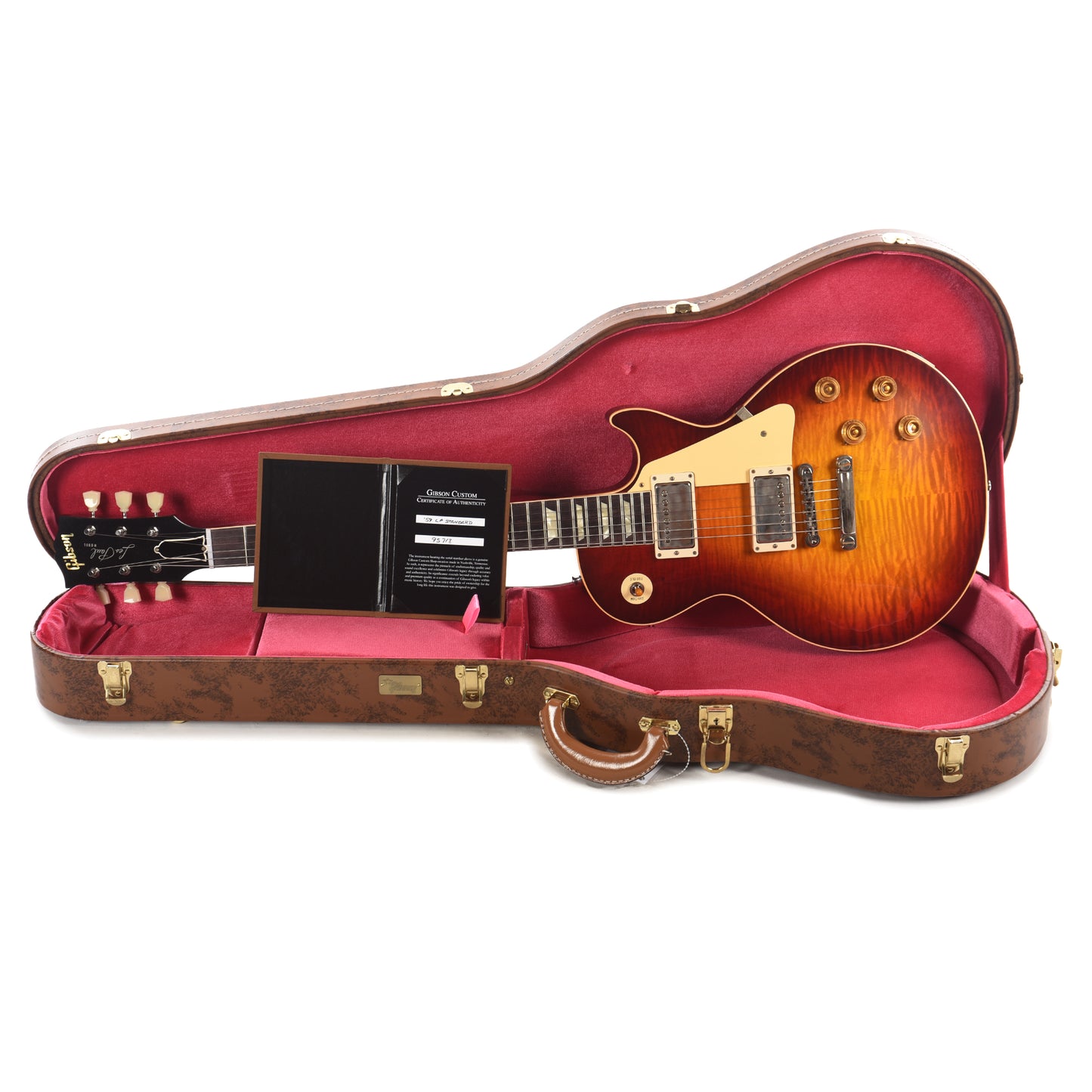 Gibson Custom Shop 1959 Les Paul Standard "CME Spec" Factory Burst VOS w/60 V2 Neck Electric Guitars / Solid Body