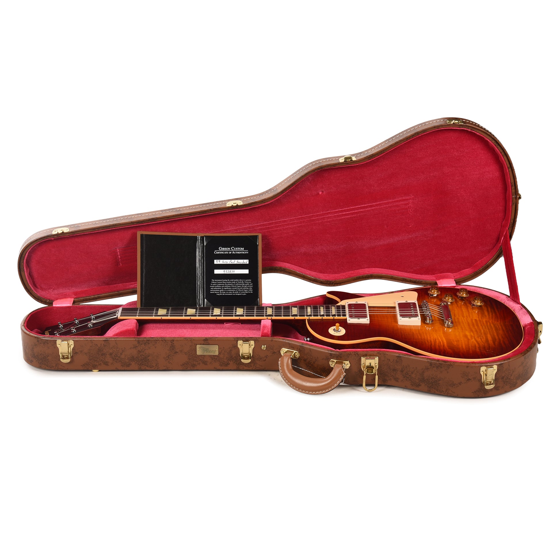 Gibson Custom Shop 1959 Les Paul Standard "CME Spec" Factory Burst VOS w/60 V2 Neck Electric Guitars / Solid Body
